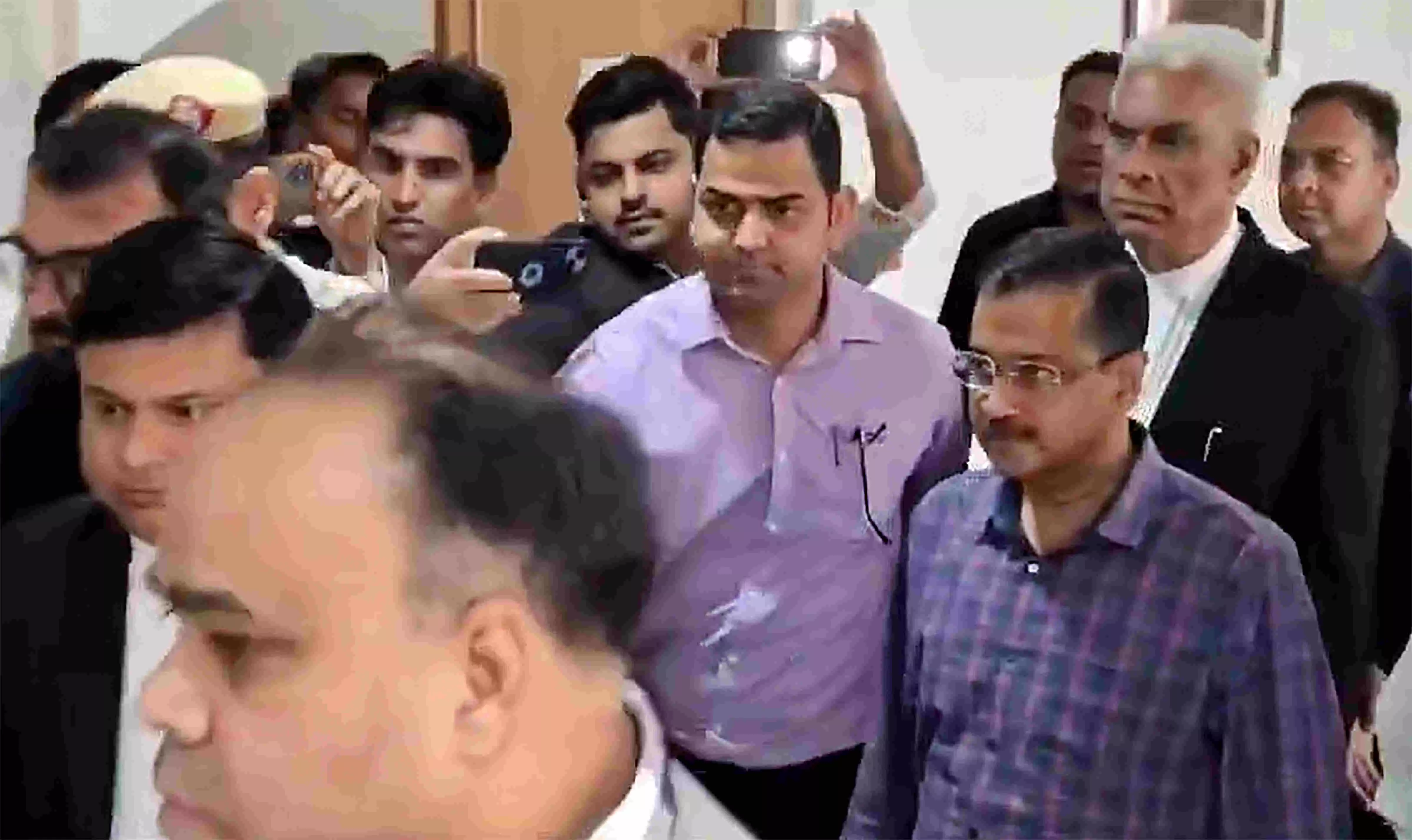 Arvind Kejriwal sent to ED custody till March 28 in excise policy case Arvind Kejriwal sent to ED custody till March 28 in excise policy case