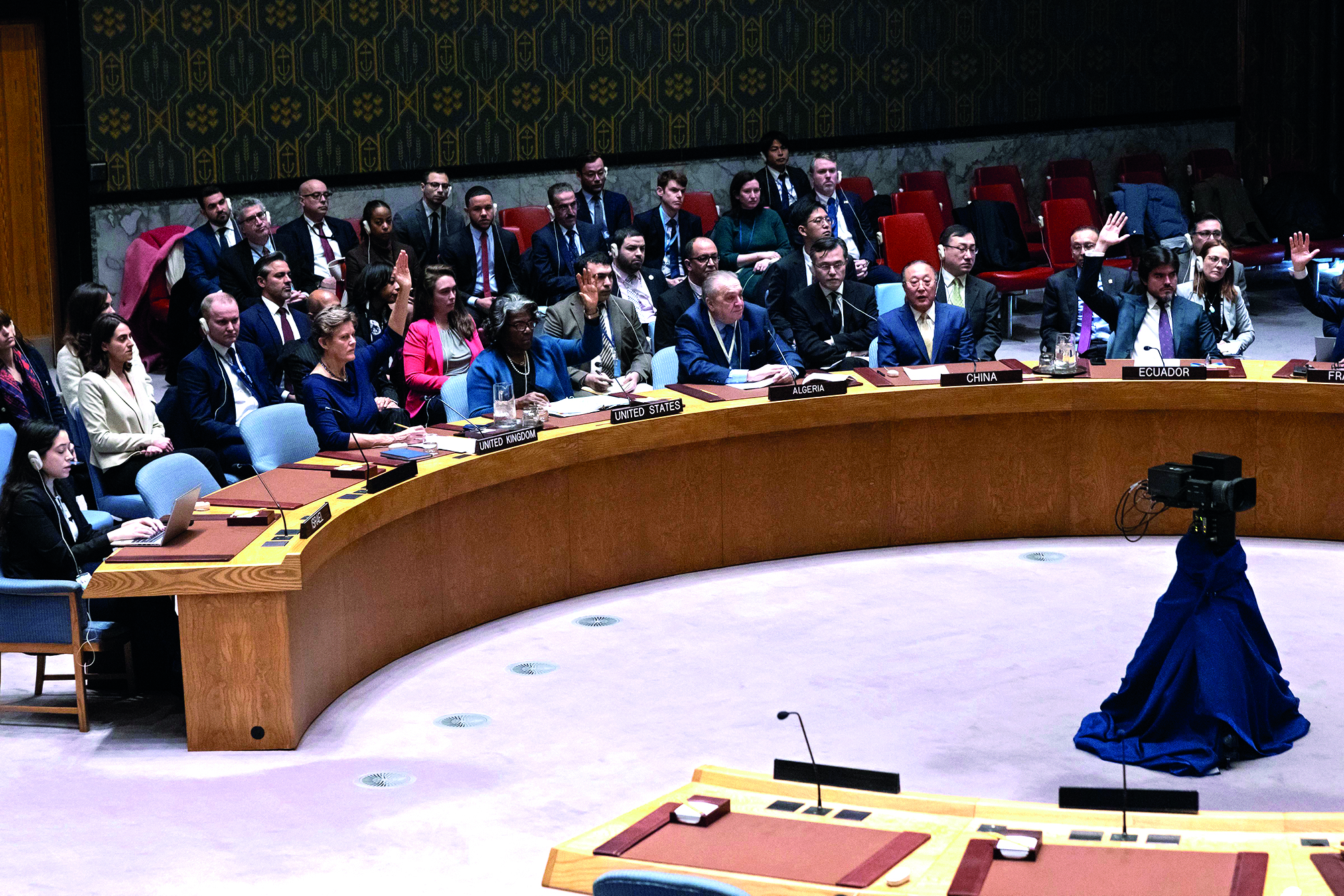 Russia and China veto US resolution calling for immediate ceasefire in Gaza
