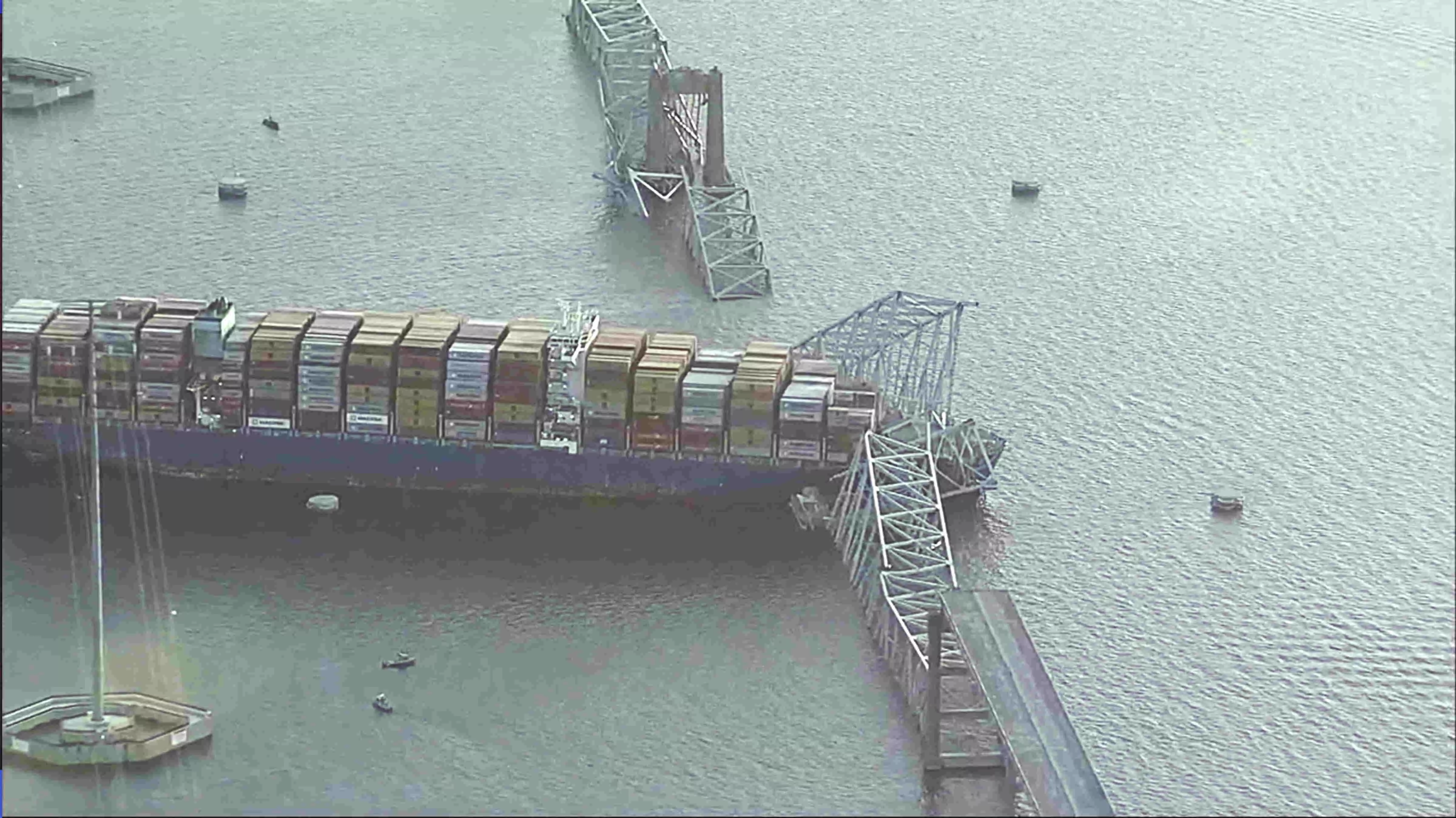 Crew of container ship that collided with Baltimore bridge all Indian: Company