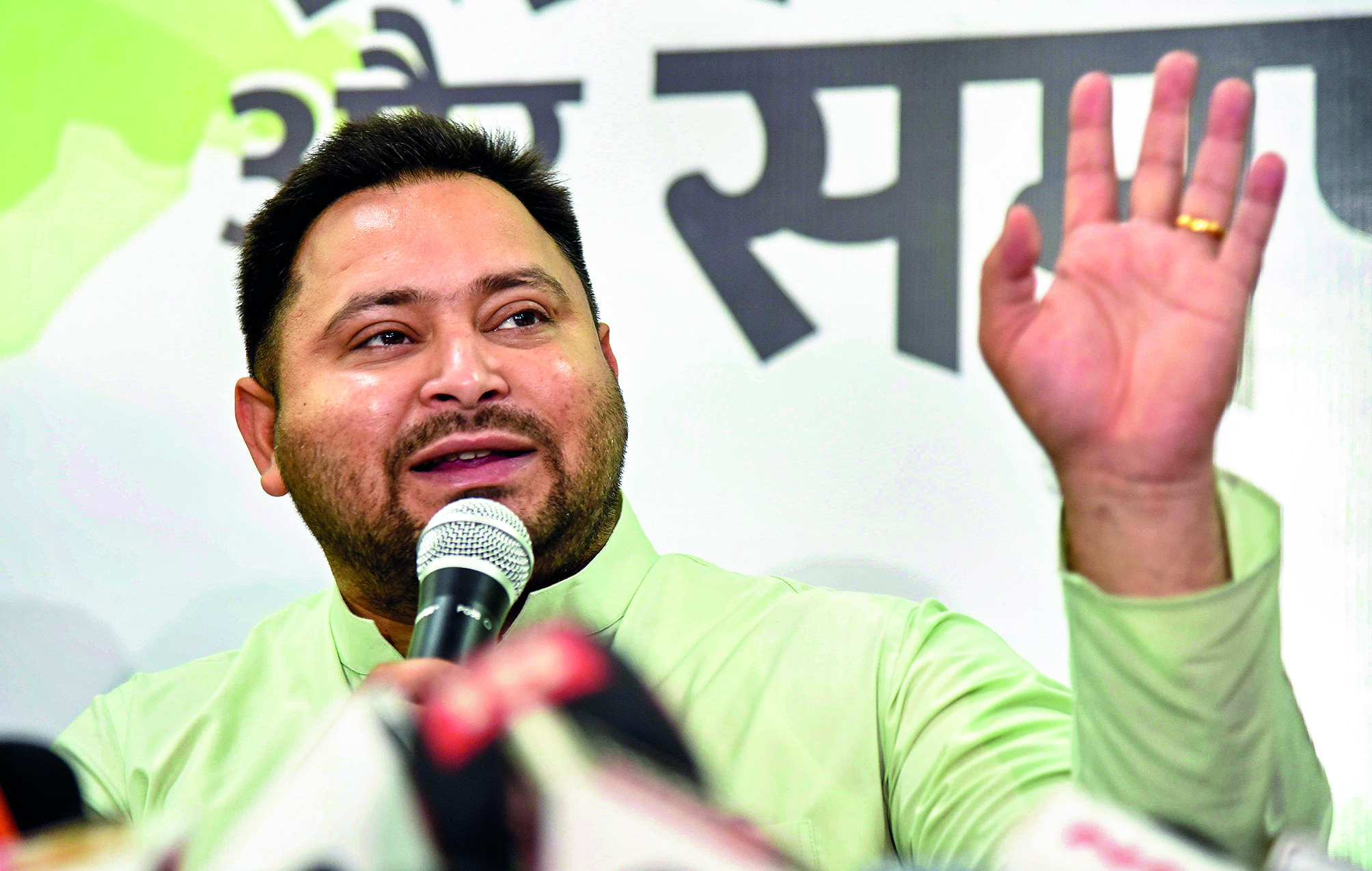 Understanding over seat sharing for LS polls in Bihar reached, says Tejashwi Understanding over seat sharing for LS polls in Bihar reached, says Tejashwi