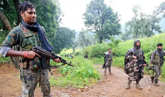 Six Naxalites killed in encounter with security personnel in Chhattisgarhs Bijapur