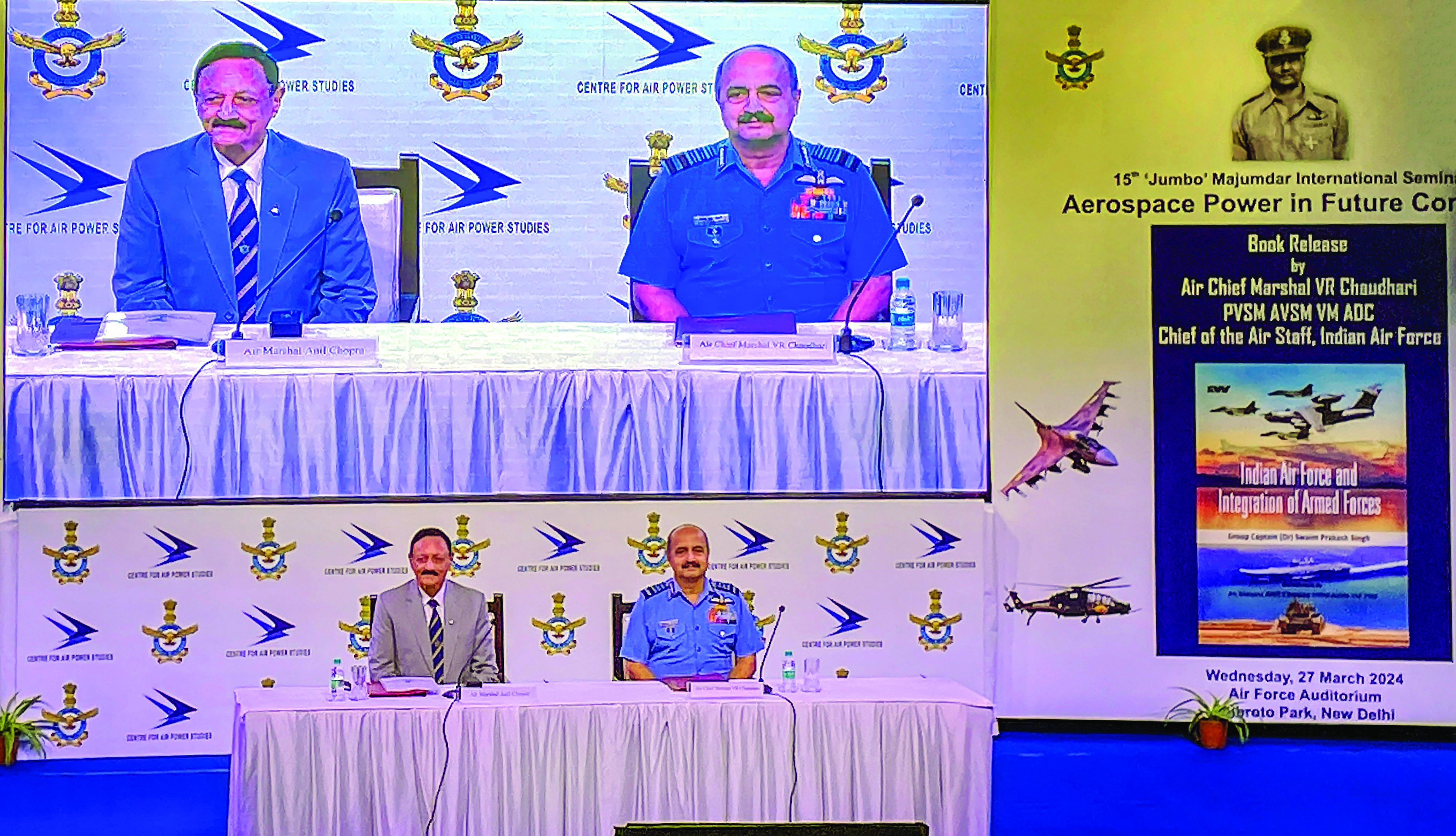 IAF chief: Militarisation, weaponisation of space inevitable reality