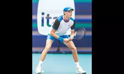 Sinner advances to third Miami semi-final in 4 years