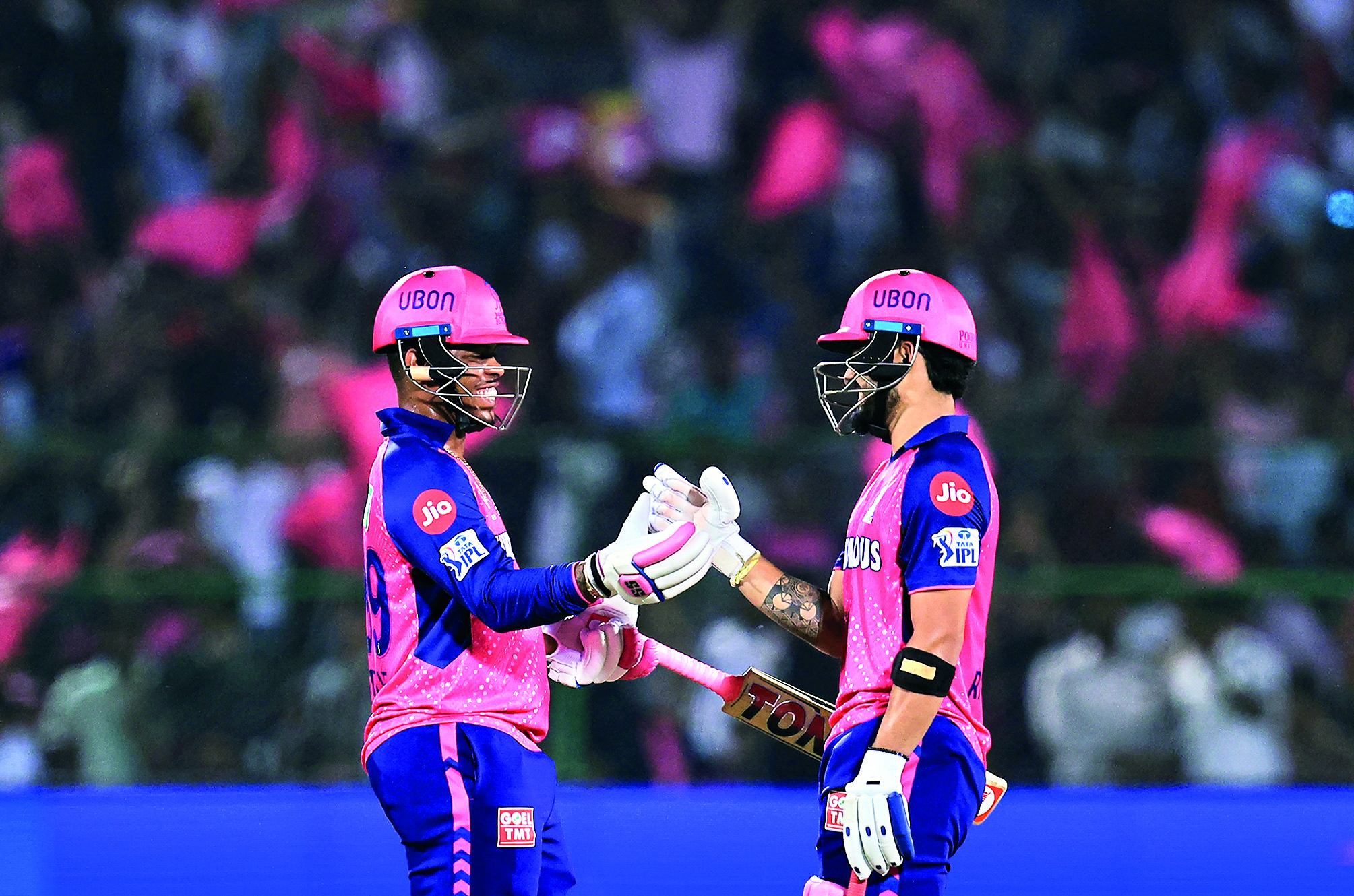 Parag’s magnificent 84 sets up RR’s 12-run win over DC