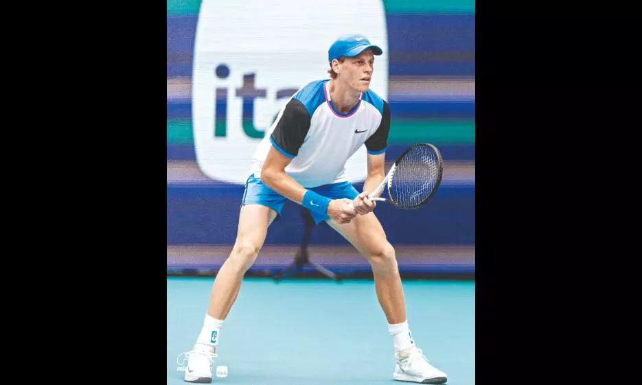 Sinner advances to third Miami semi-final in 4 years