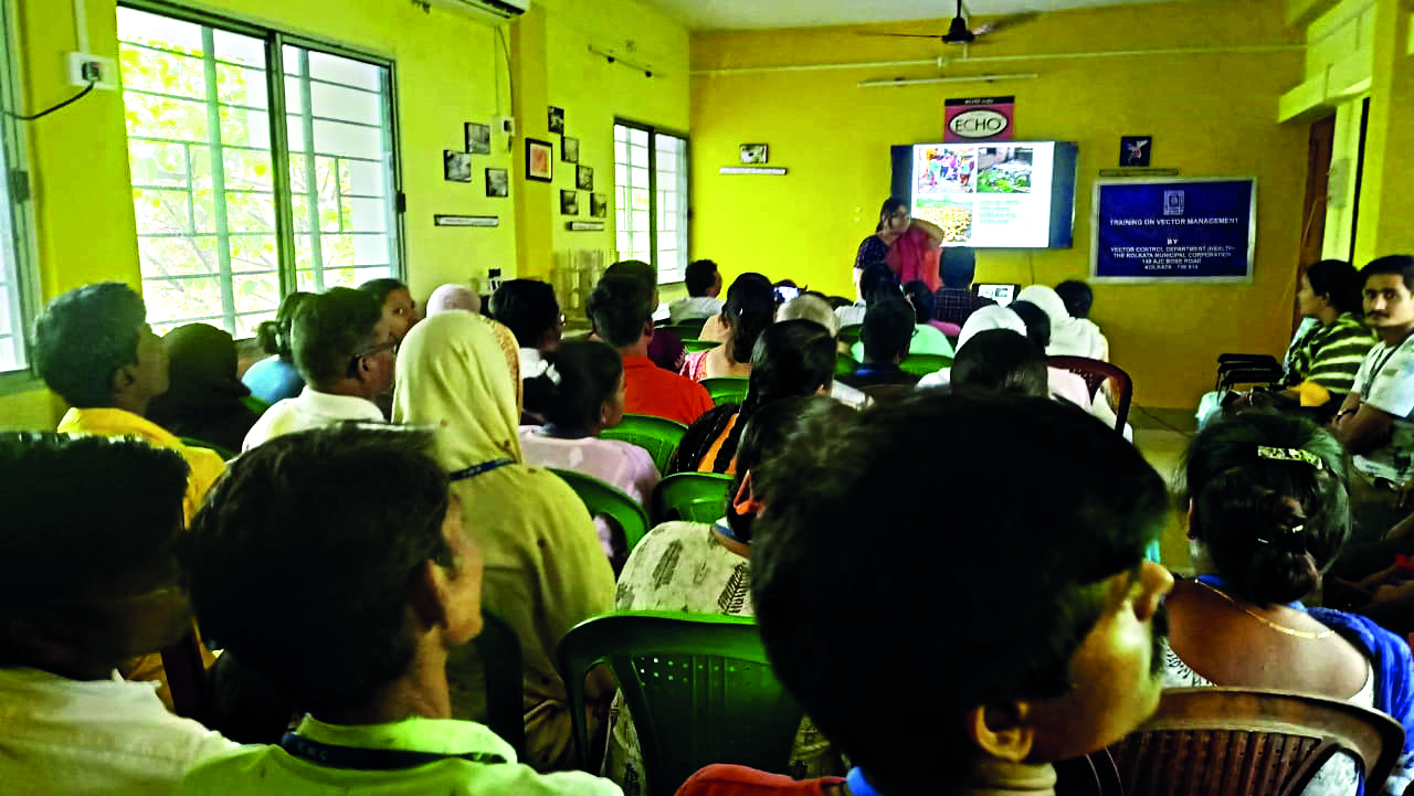 KMC trains its IEC workers for better vector control awareness