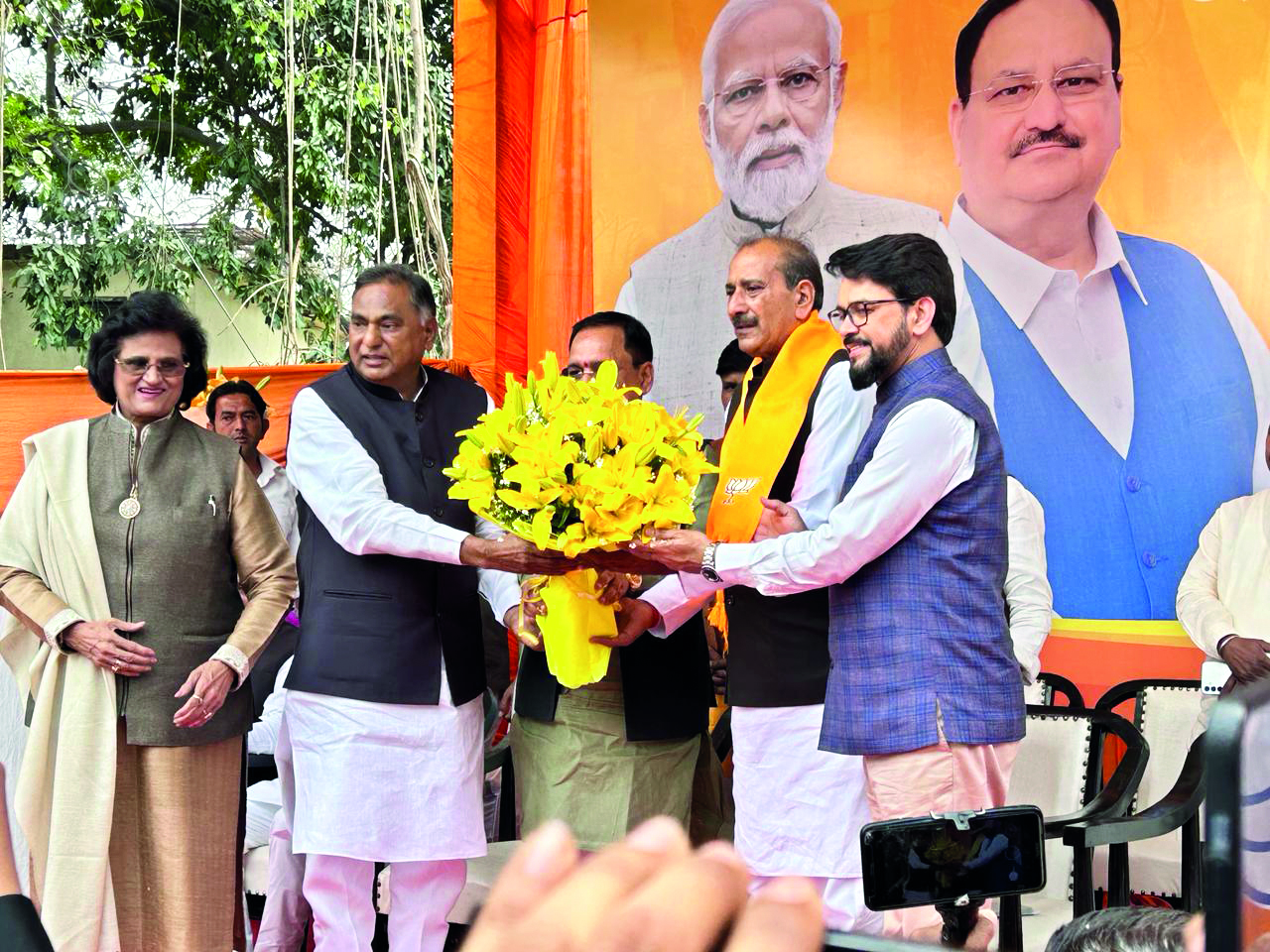 Cong veteran Balram Tanwar joins BJP, citing development focus and ideological harmony