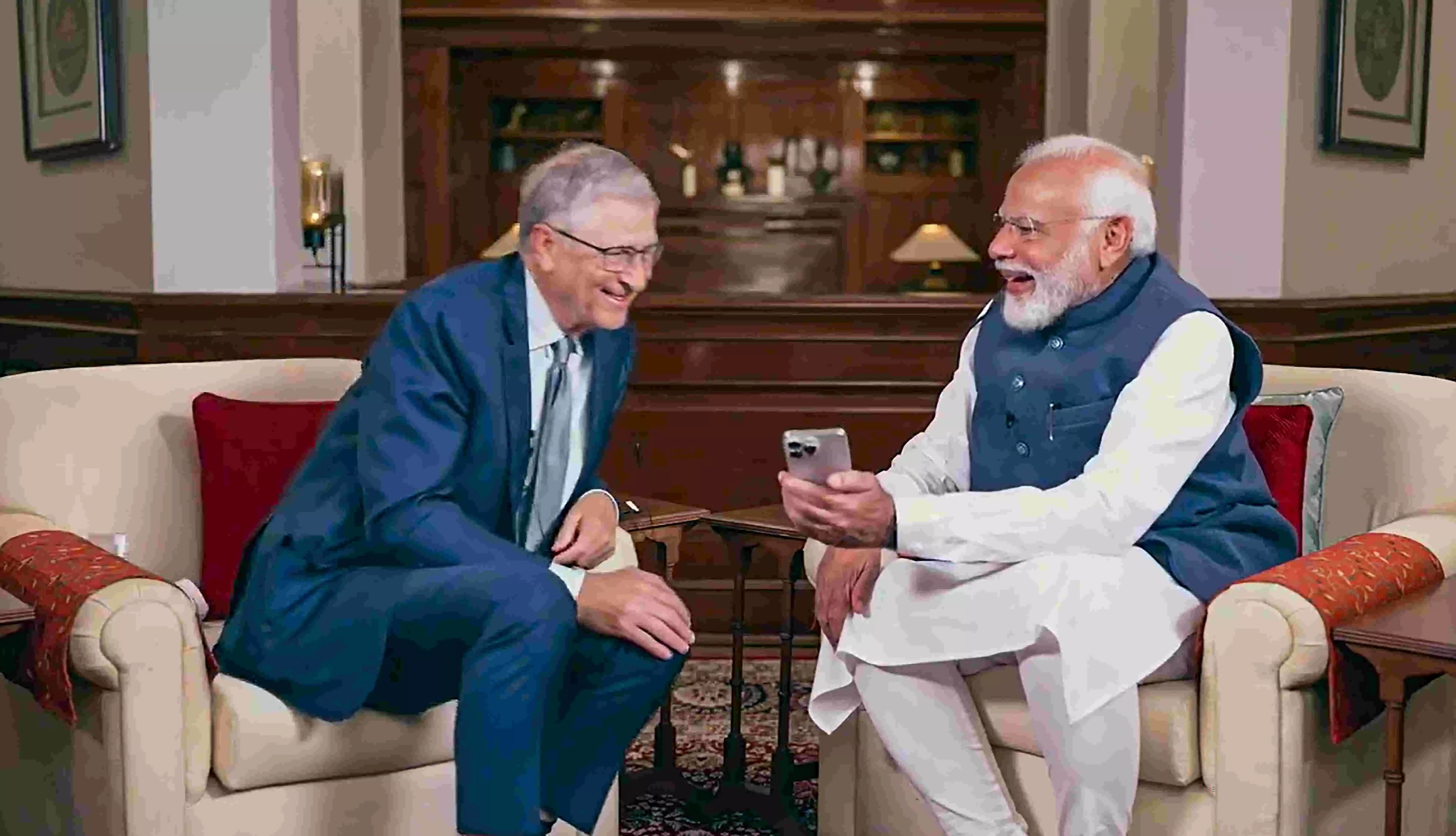 My priority will be to invest in local research to safeguard daughters lives: PM Modi to Bill Gates