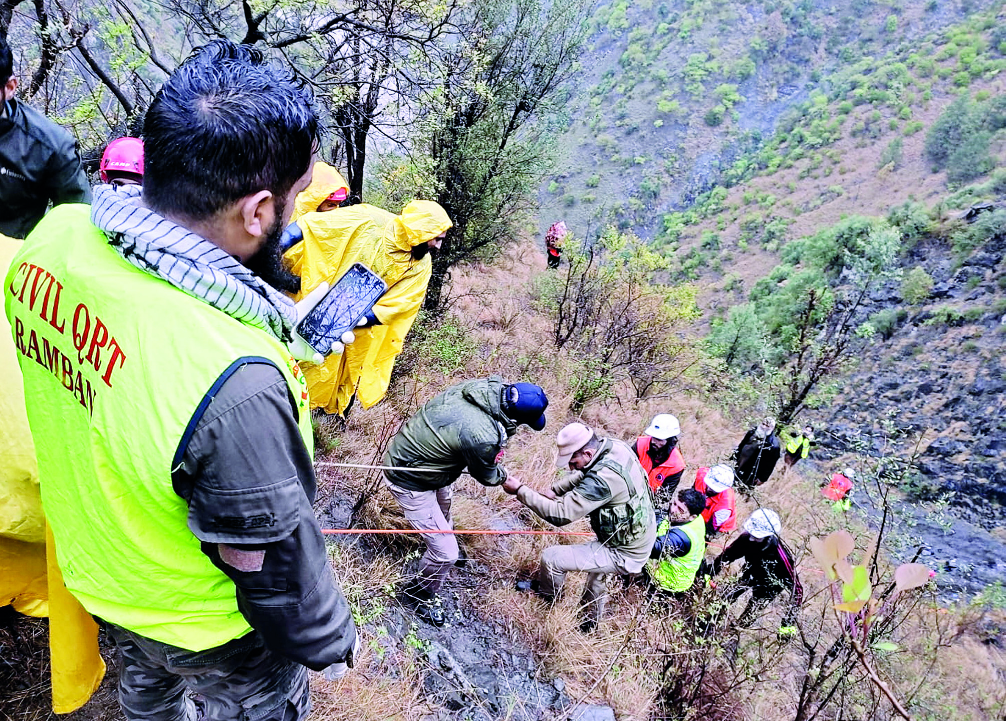 J&K: 10 killed as SUV plunges into gorge