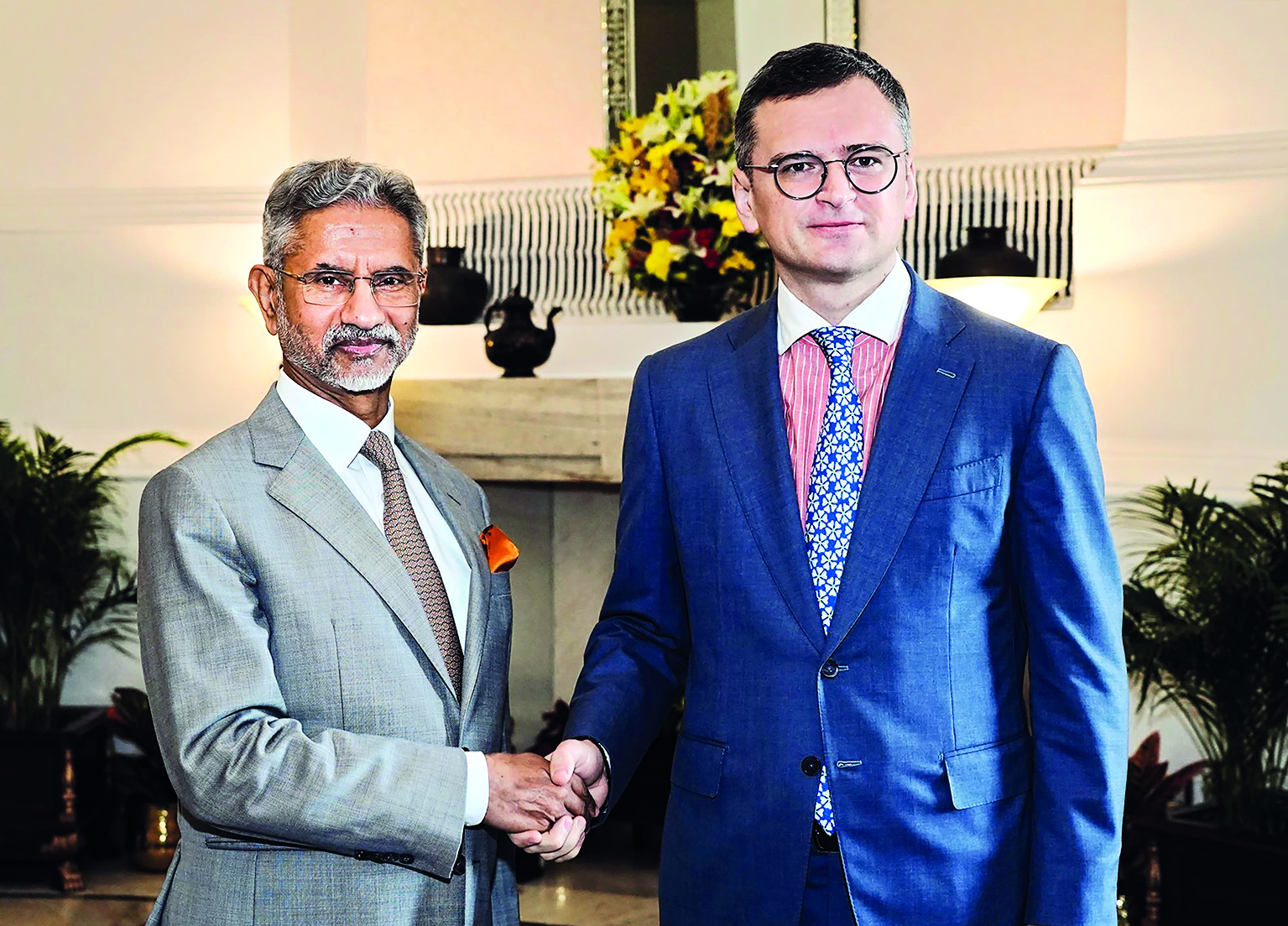 EAM Jaishankar holds bilateral talks with Ukrainian counterpart Kuleba