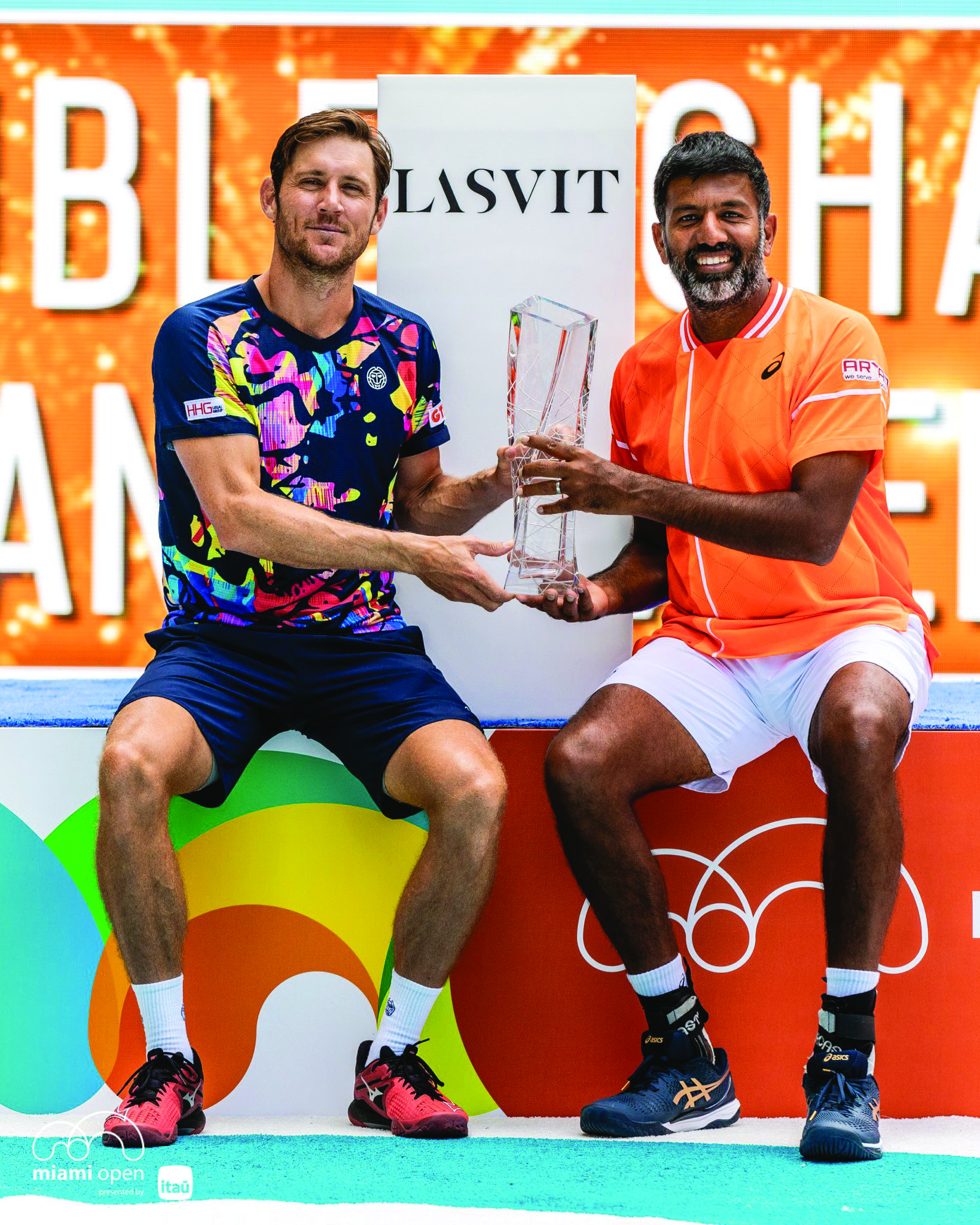 Bopanna-Ebden clinch Miami Open title, return to world No. 1 ranking