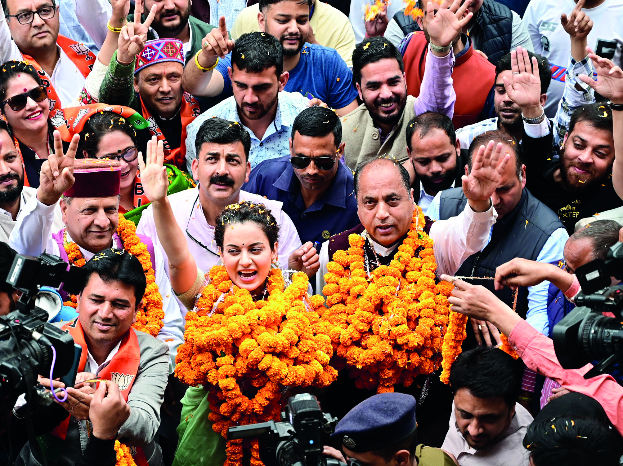 BJP will win all 4 seats in Himachal: Kangana