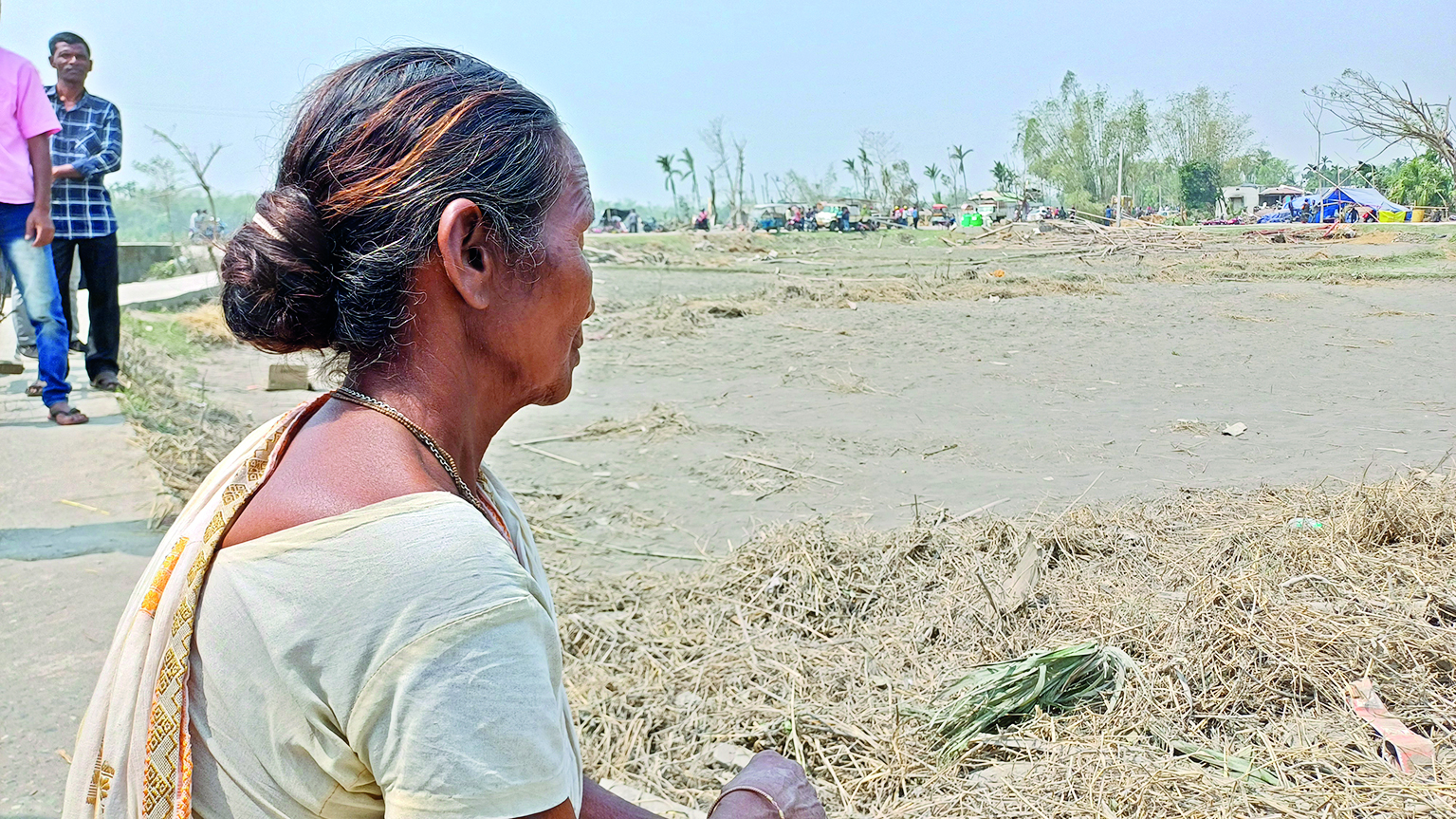 Storm-hit families await news of their loved ones