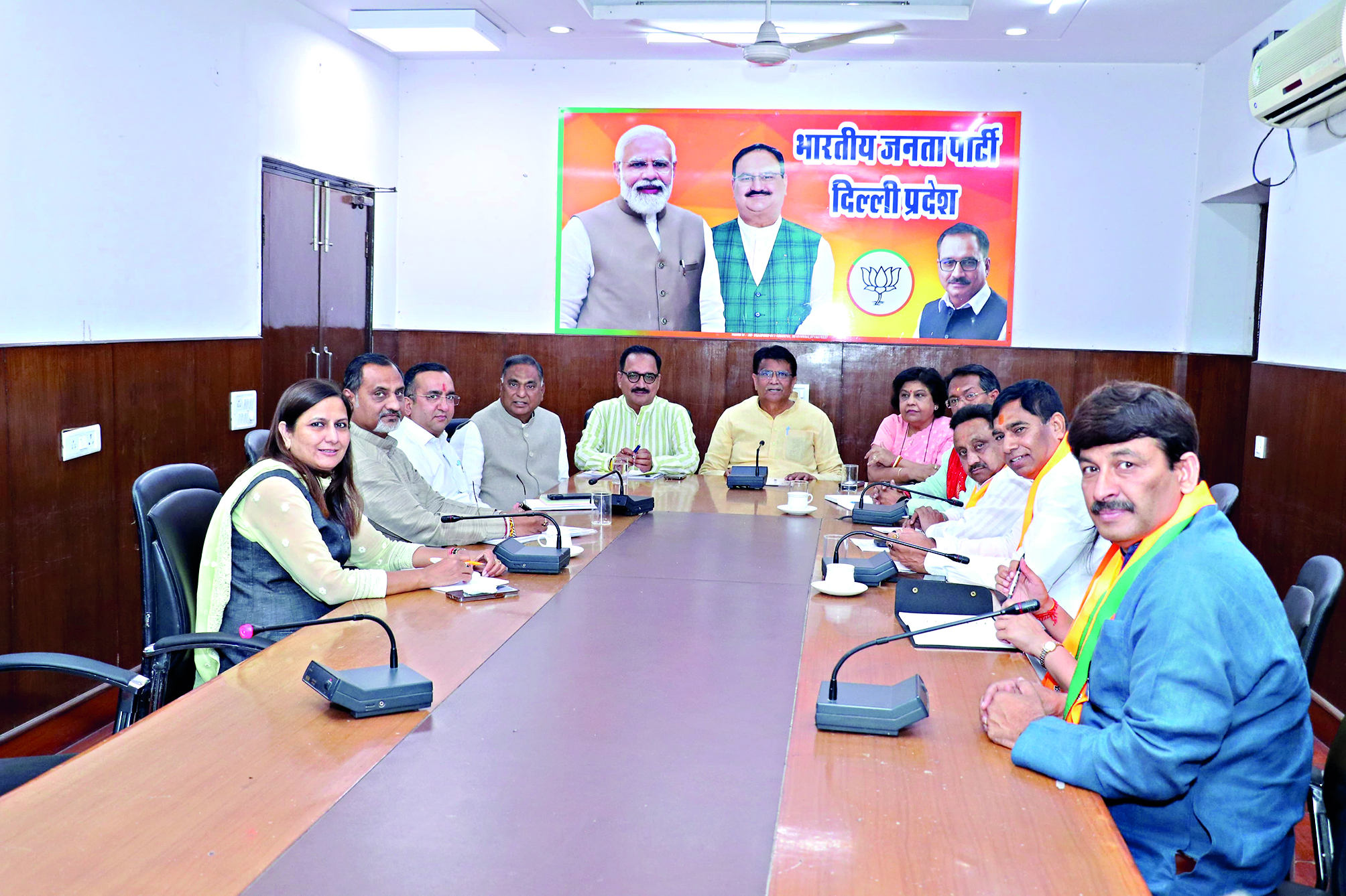 Delhi BJP holds strategic meeting, leaders review preparations for 2024 LS elections