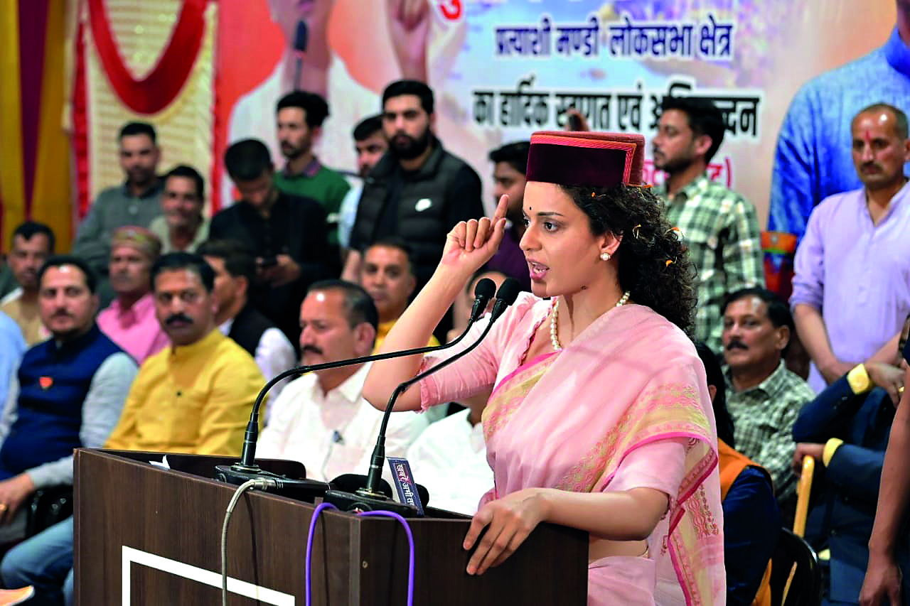 Pahari women are not afraid of anyone: Kangana Pahari women are not afraid of anyone: Kangana