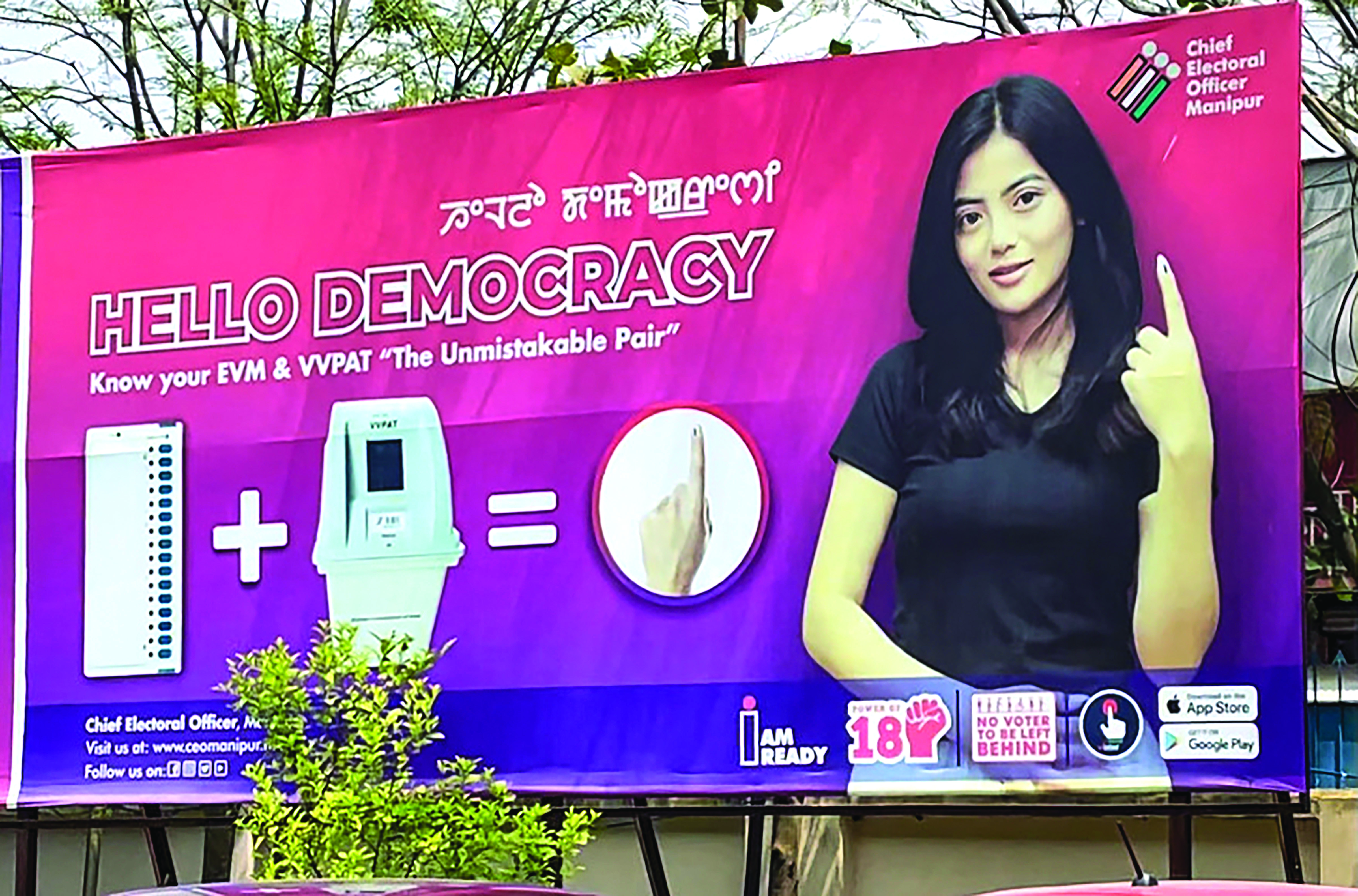 No political rallies, posters in strife-torn Manipur