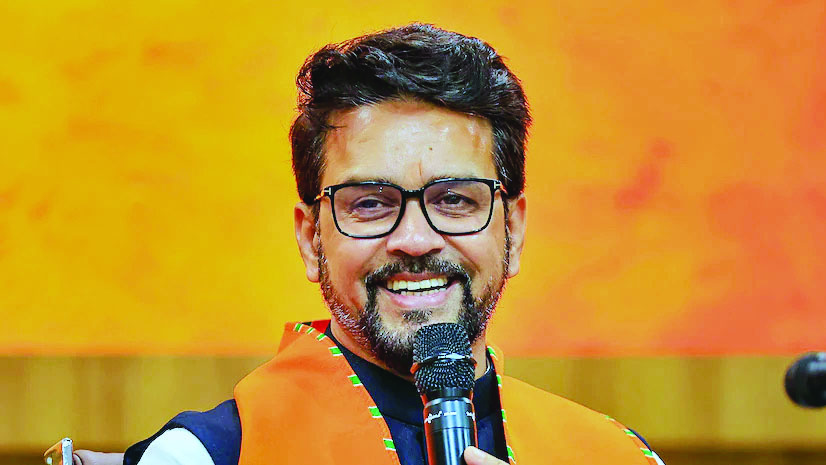 People of Hamirpur have always blessed me, says Anurag Thakur People of Hamirpur have always blessed me, says Anurag Thakur