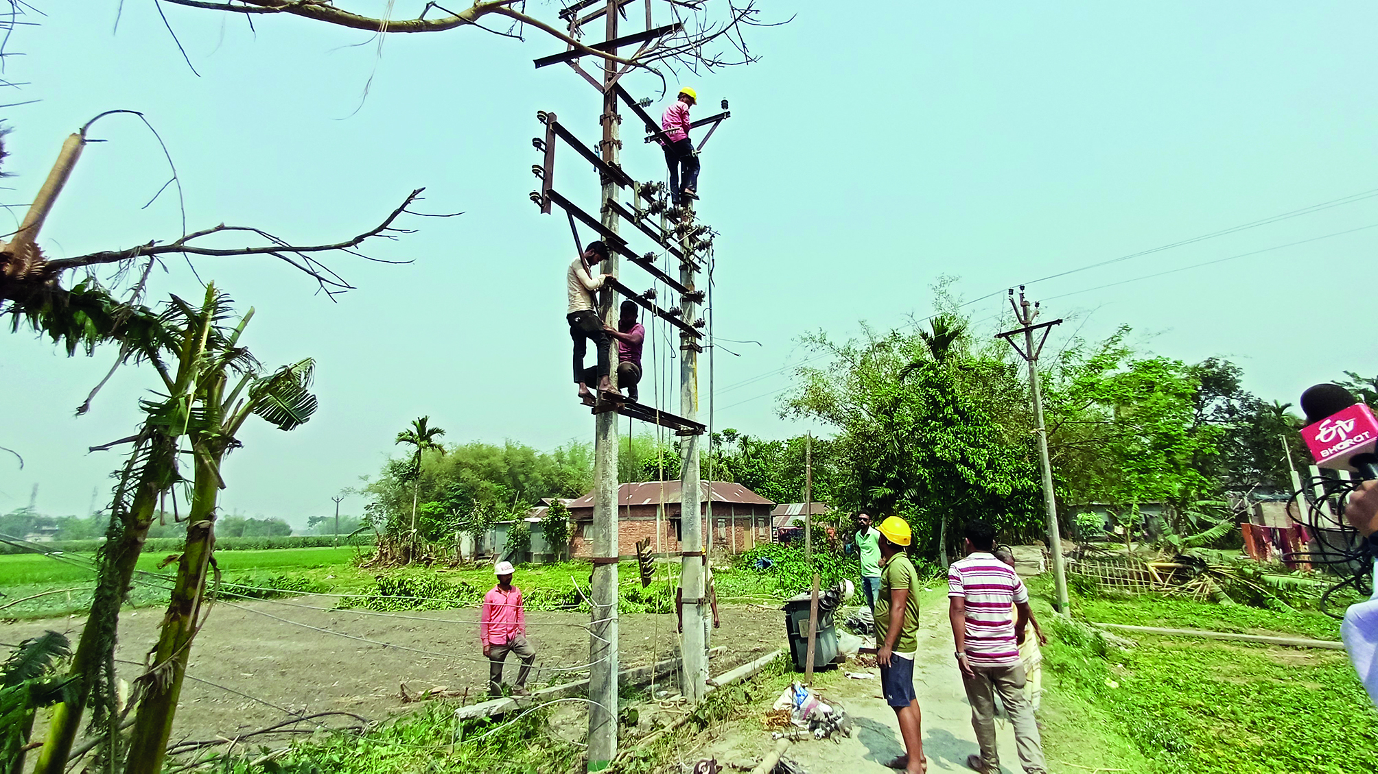 Tornado: WBSEDCL assesses over Rs 2.5 cr loss in Jalpaiguri Tornado: WBSEDCL assesses over Rs 2.5 cr loss in Jalpaiguri