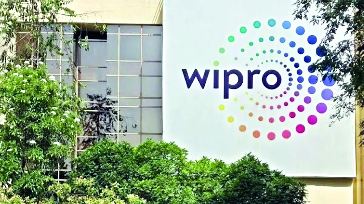 Wipro shares decline 1%, mcap down by `2,733.62 crore Wipro shares decline 1%, mcap down by `2,733.62 crore