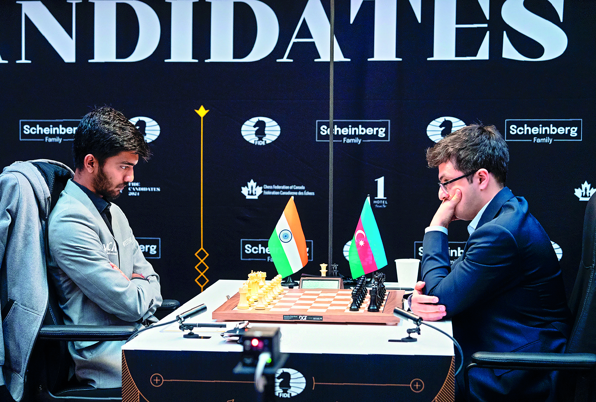 Candidates Chess: Gukesh downs Abasov to jump into joint lead with Nepomniachtchi