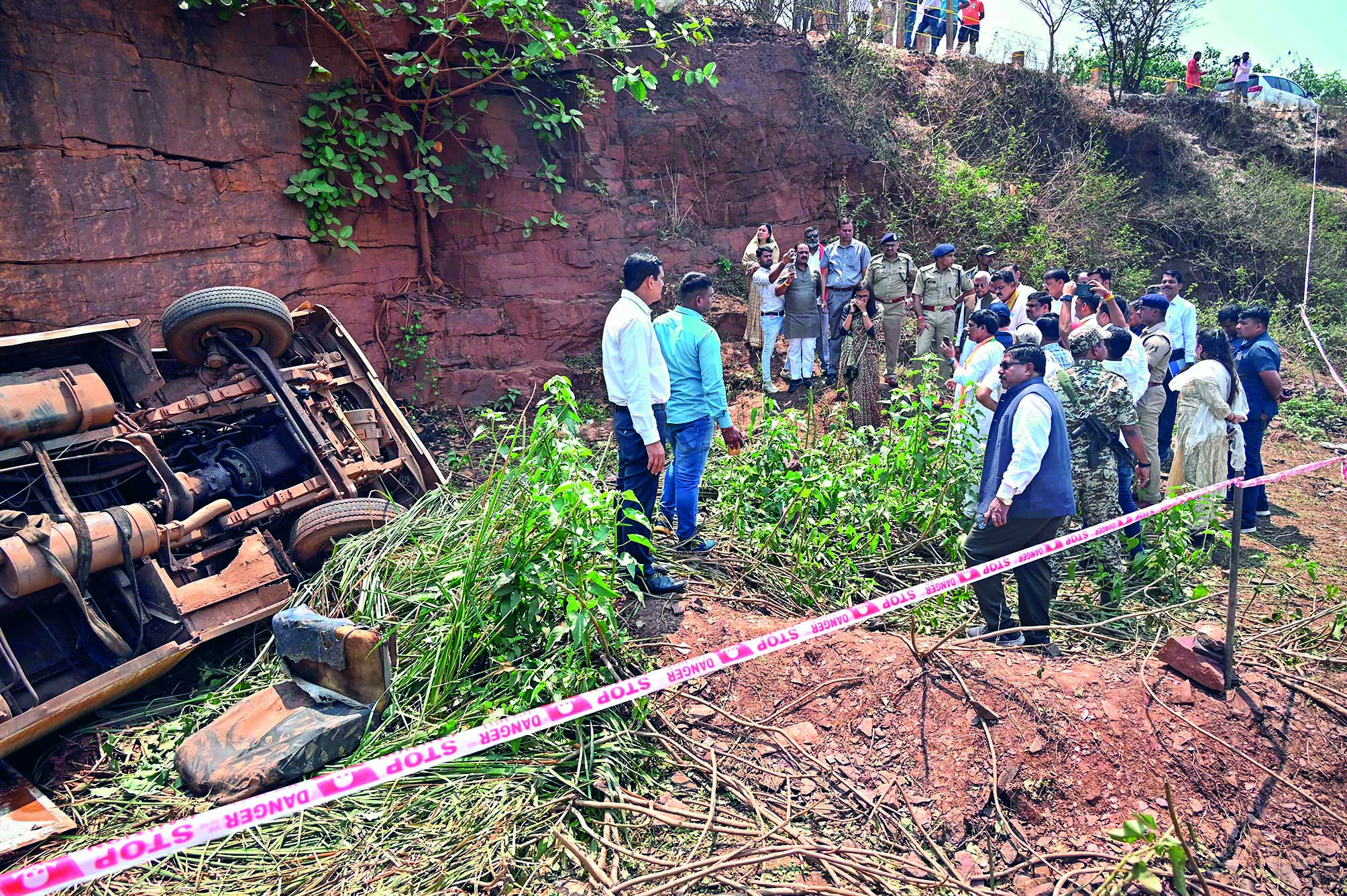 Bus crash victims’ kin to get Rs 10L payout: CM Sai