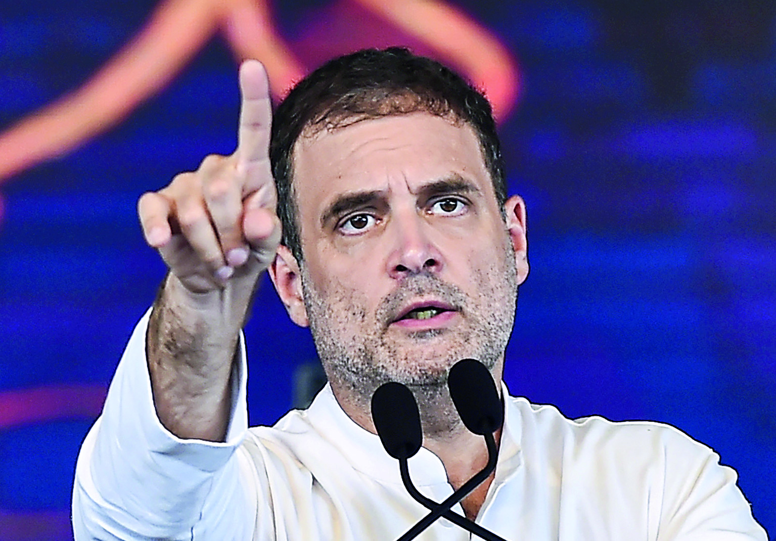 Rahul Gandhi hits back at BJP’s ‘Muslim League imprint’ accusation