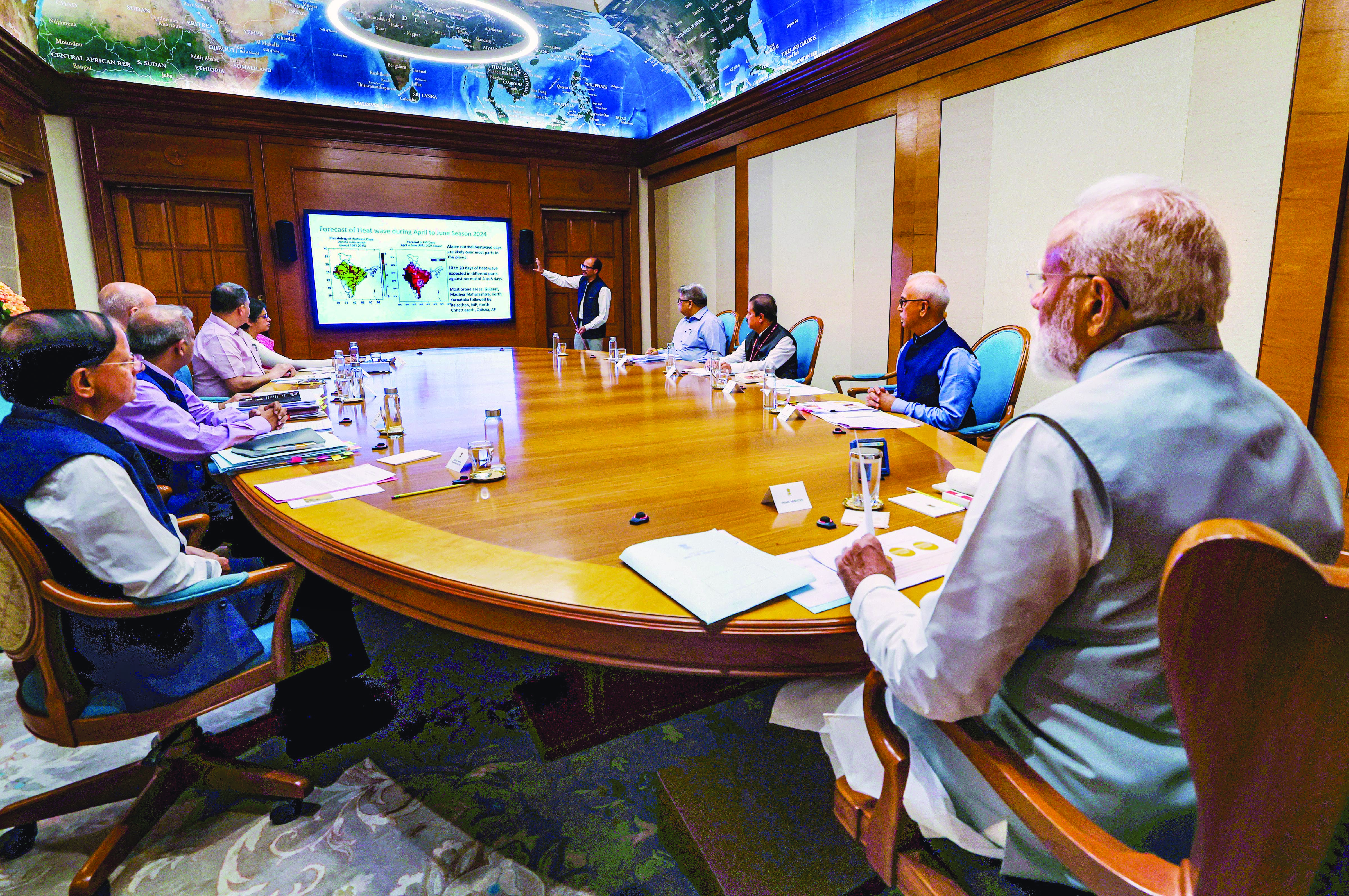 PM calls for unified action as India braces for heat waves during polls