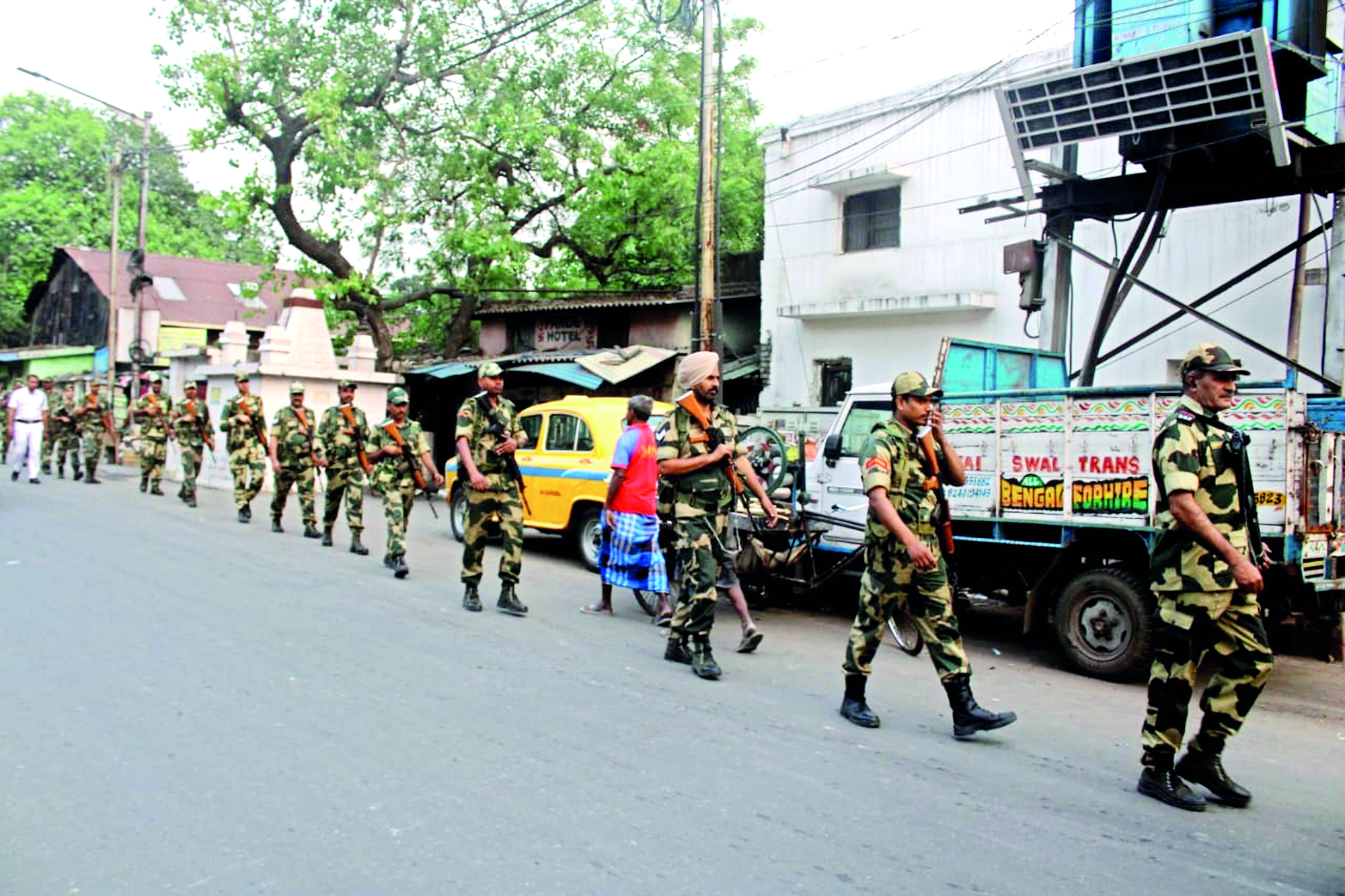About 10K cops from state police to be deployed along with Central Forces