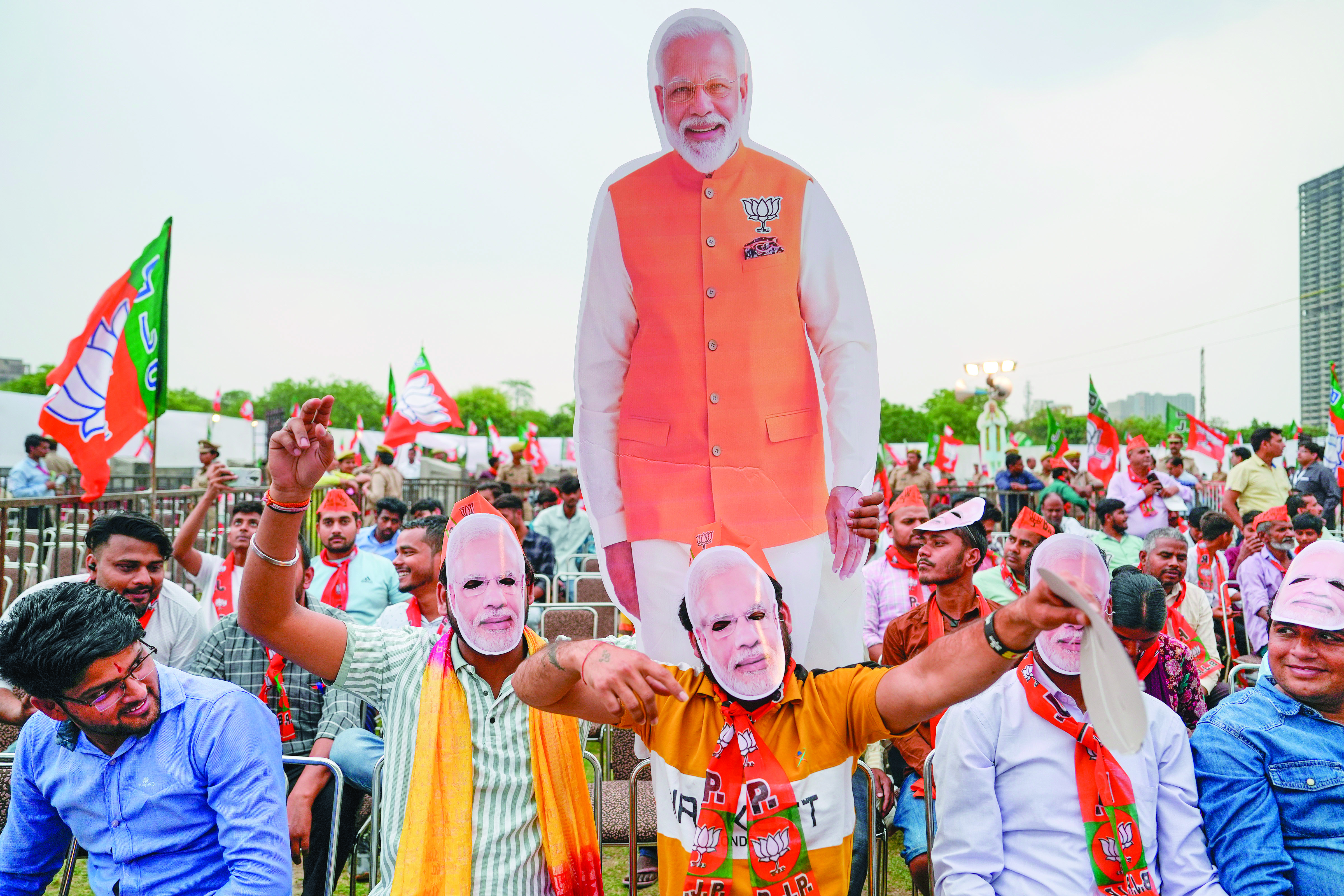 BJP to launch poll manifesto ‘Sankalp   Patra’ in presence of PM Modi today