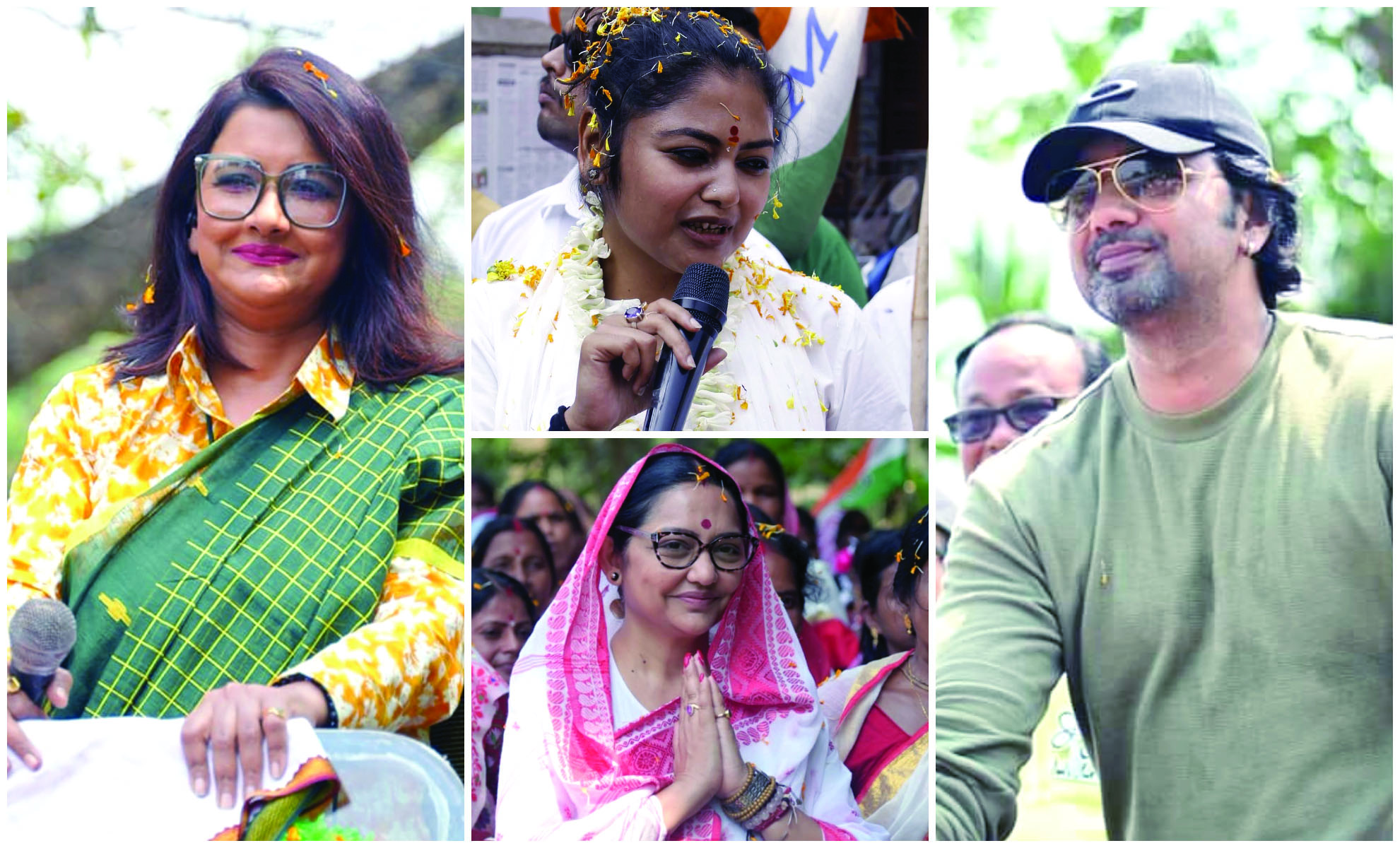 Celeb Lok Sabha candidates step up fashion game on campaign trail Celeb Lok Sabha candidates step up fashion game on campaign trail