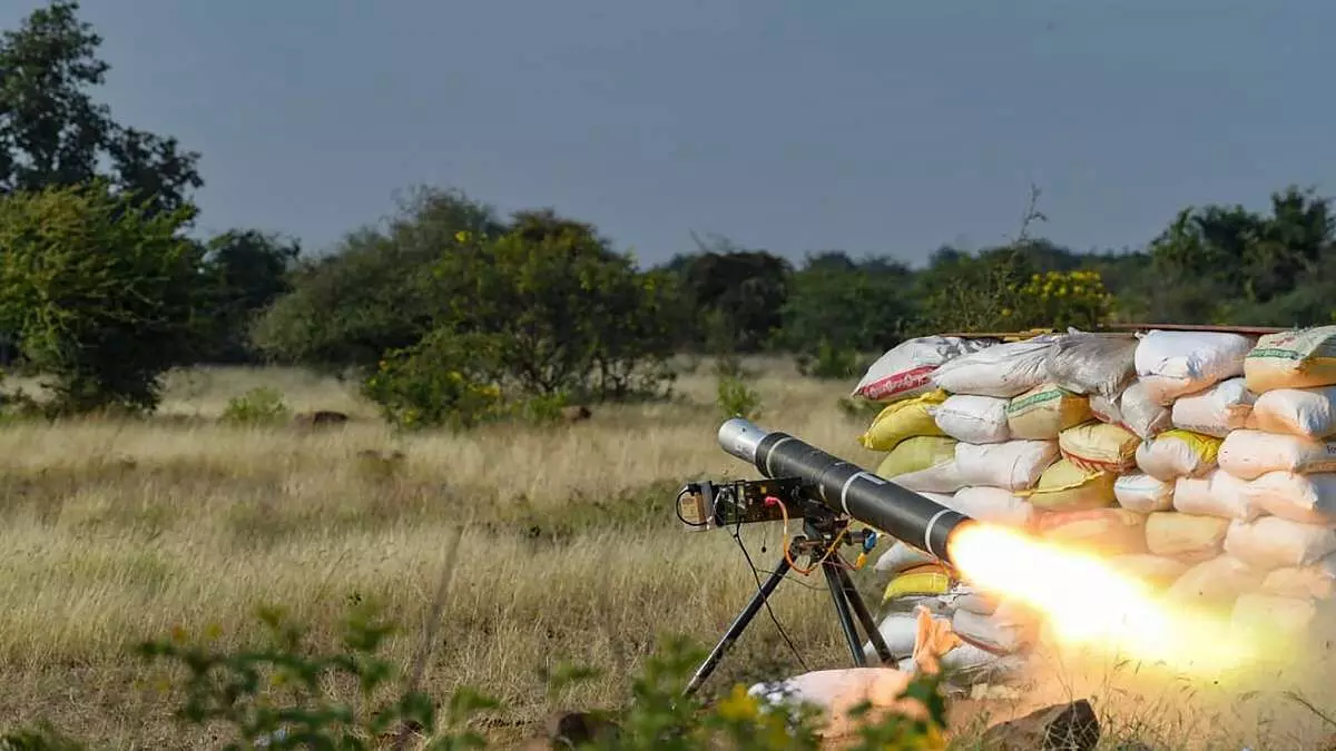 Army successfully conducts field trials of anti-tank guided missile system