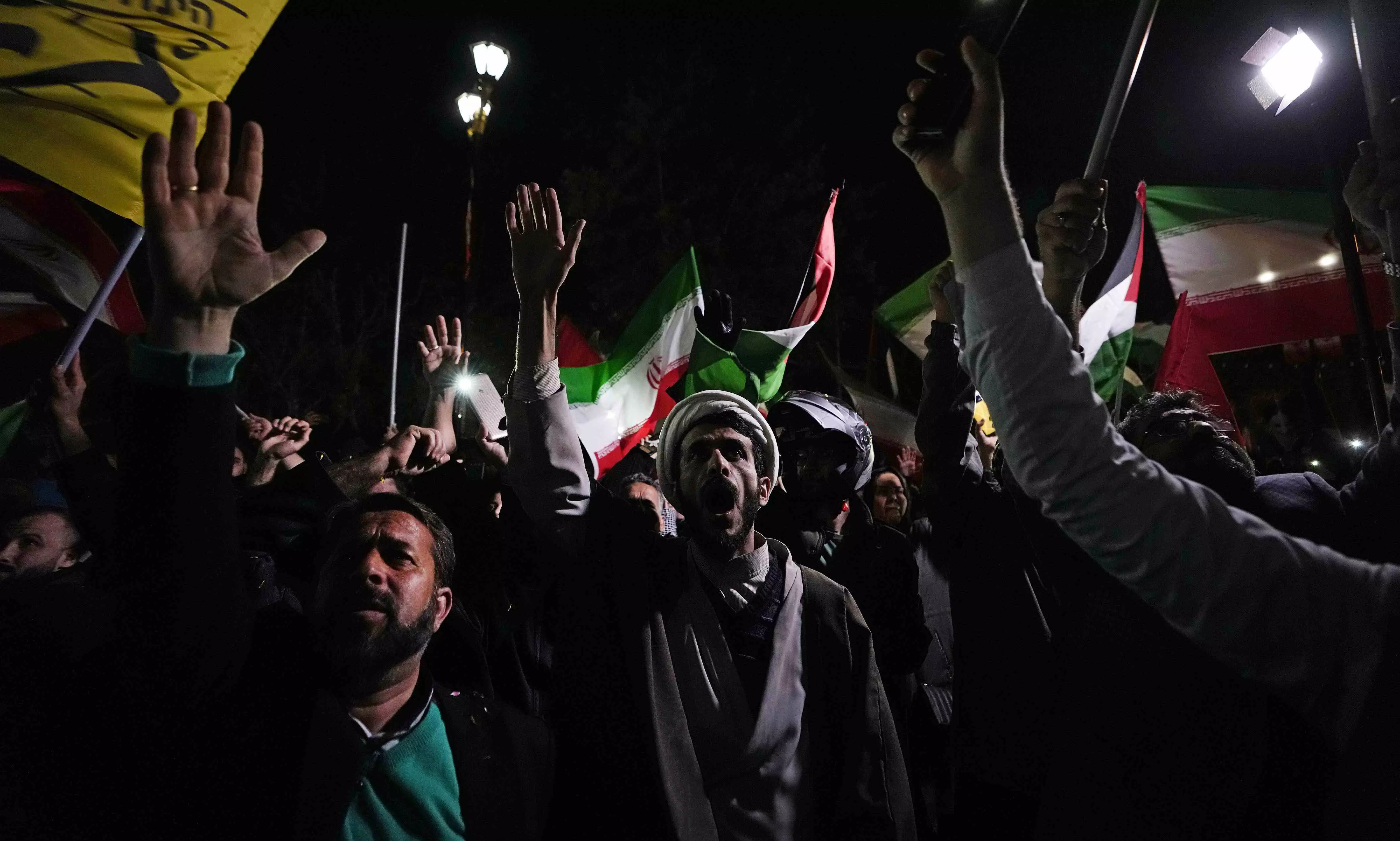 Irans attack raises fears of a wider war, but all sides scored gains