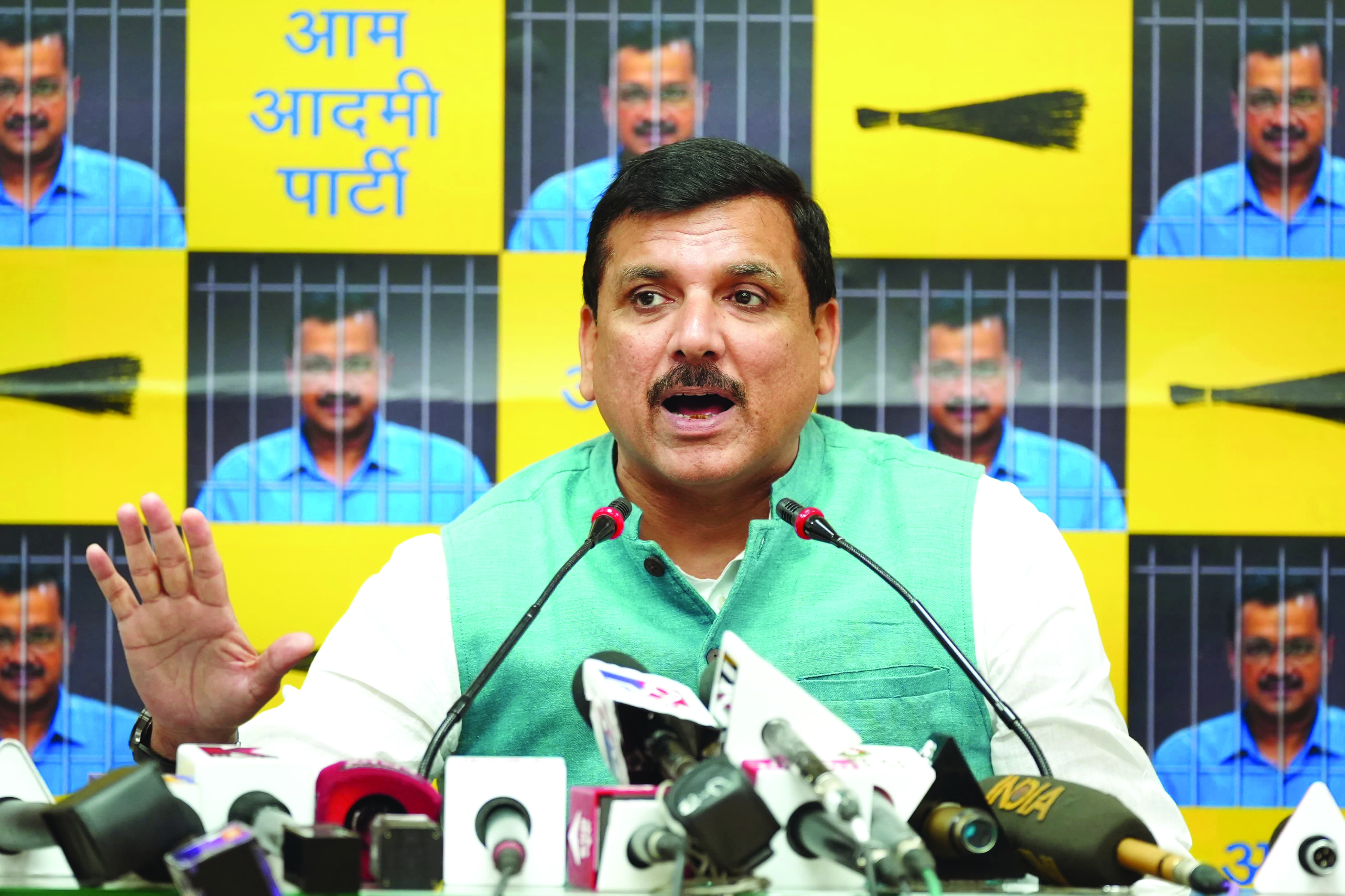 AAP’s Sanjay Singh casts doubt over ED’s integrity, alleges witnesses were coerced AAP’s Sanjay Singh casts doubt over ED’s integrity, alleges witnesses were coerced