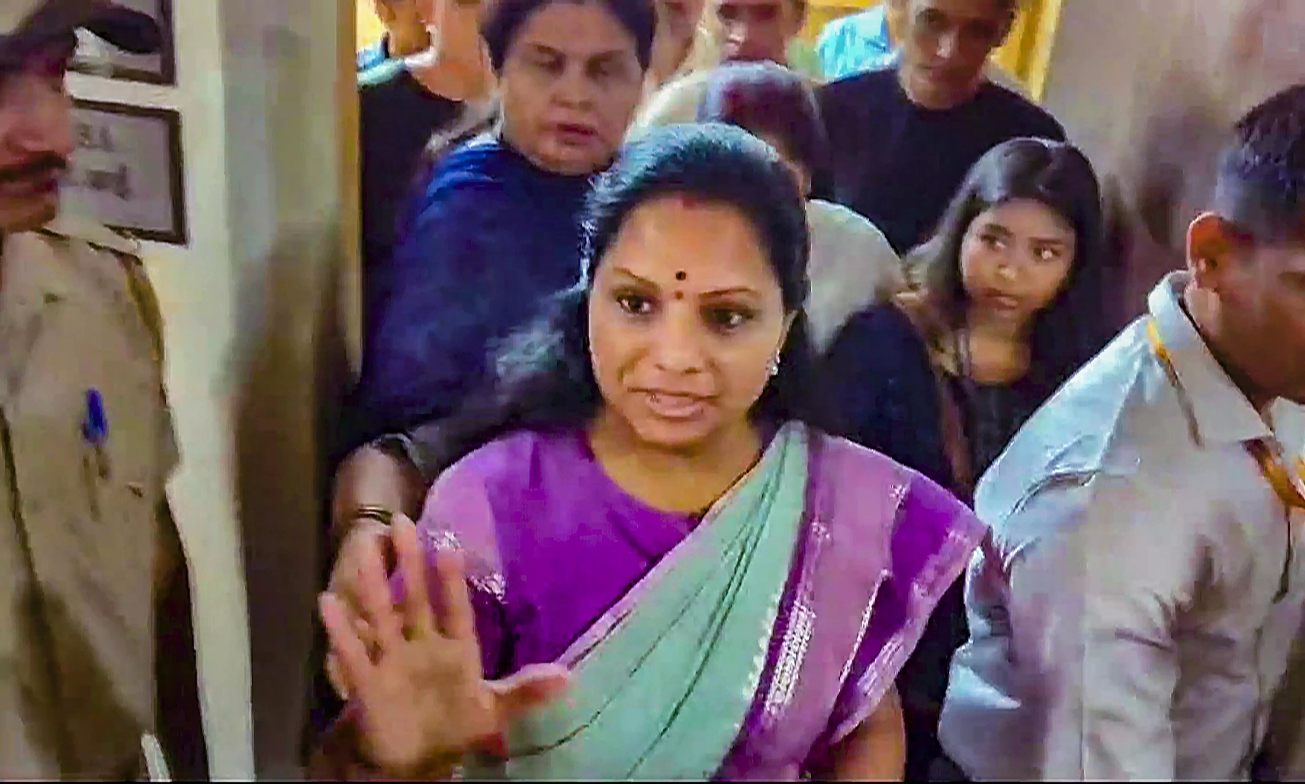 Excise scam: Court sends BRS leader K Kavitha to judicial custody till April 23 Excise scam: Court sends BRS leader K Kavitha to judicial custody till April 23