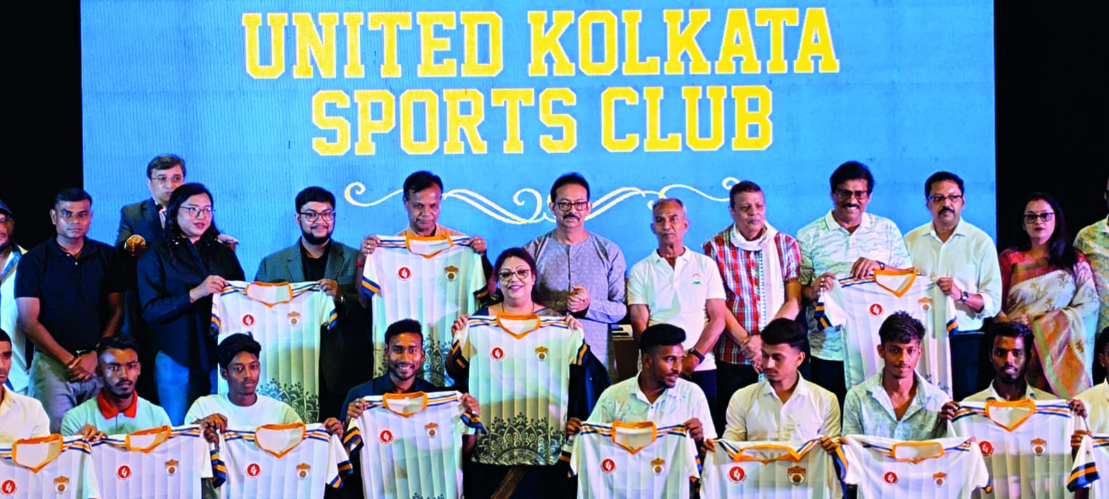 United Kolkata Sports Club makes grand entry, jersey unveiled United Kolkata Sports Club makes grand entry, jersey unveiled
