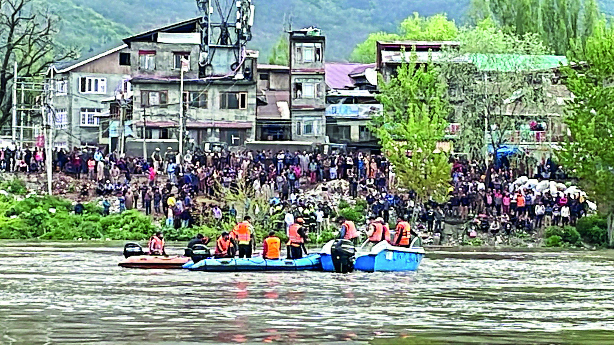 J&K: 6 dead as boat capsizes in Jhelum River