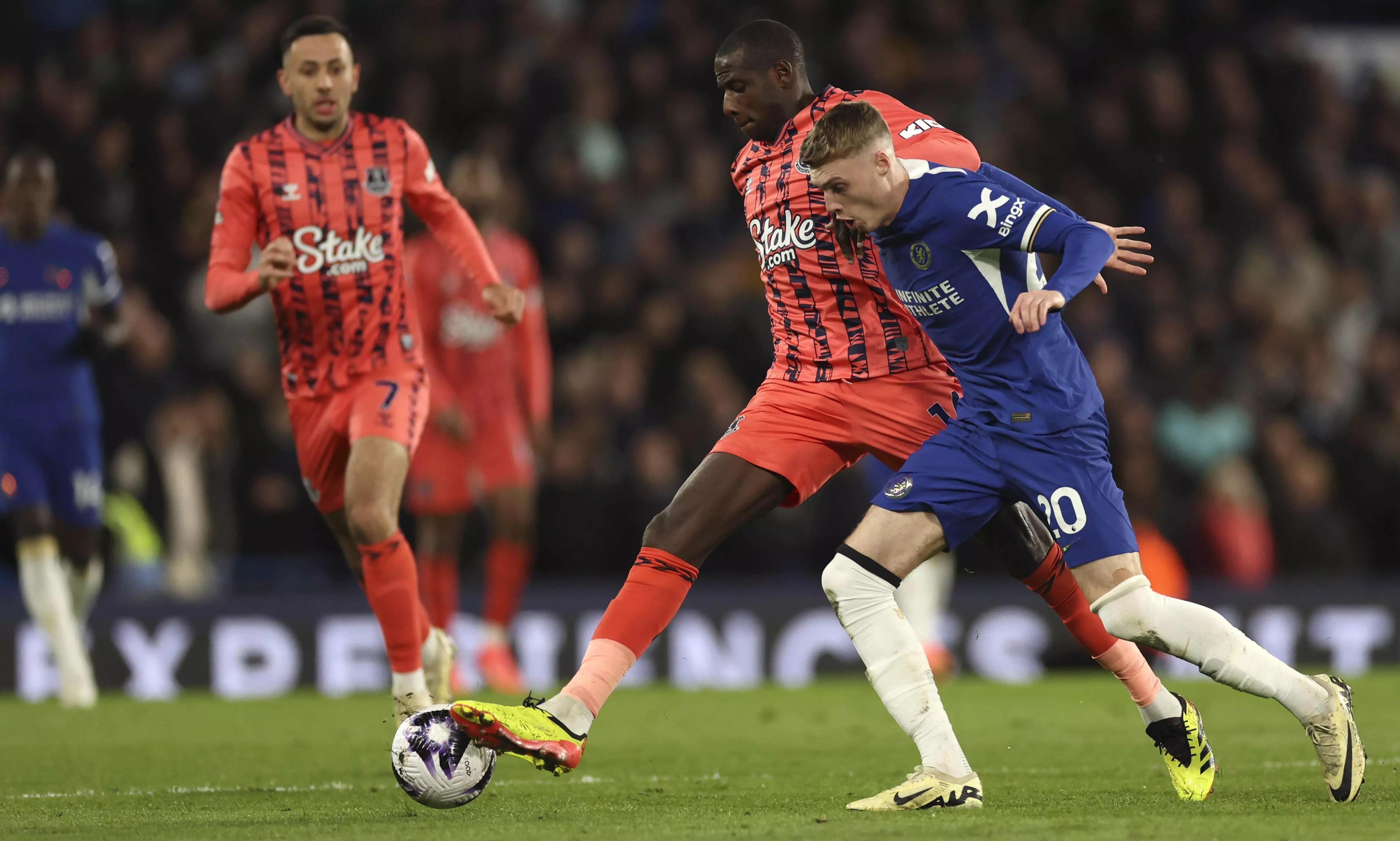 Palmer scores four in 6-0 demolition of dismal Everton Palmer scores four in 6-0 demolition of dismal Everton