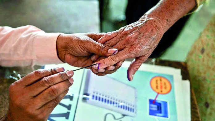 Due to lack of Central Forces, elderly & disabled voting extended
