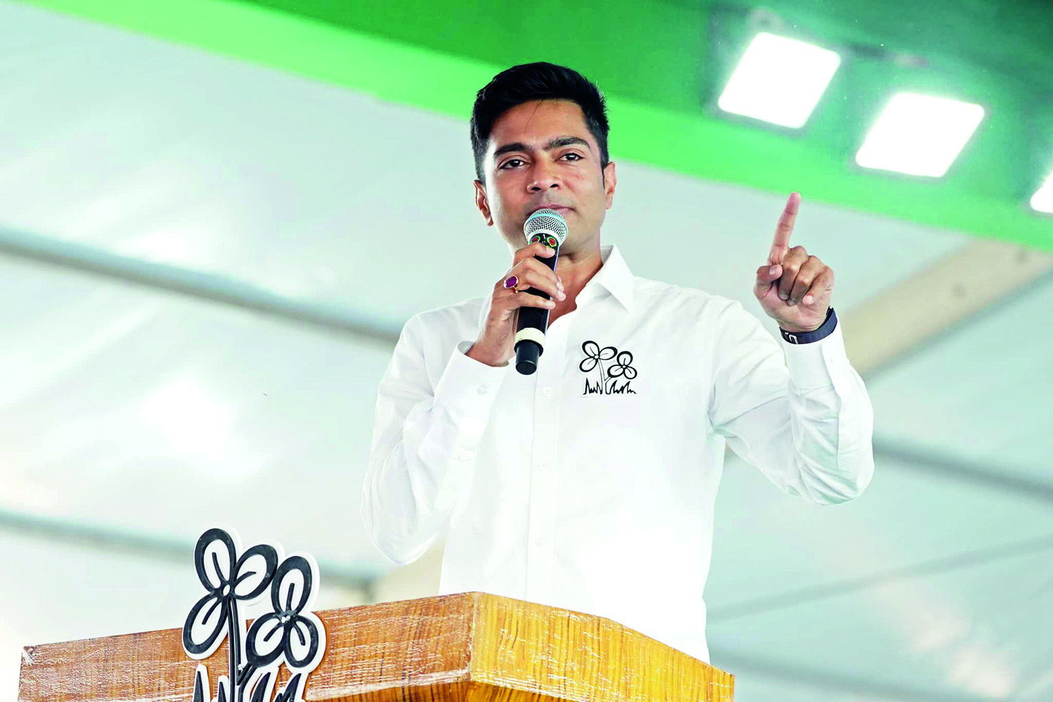 Vote for Trinamool Congress to teach BJP a lesson: Abhishek