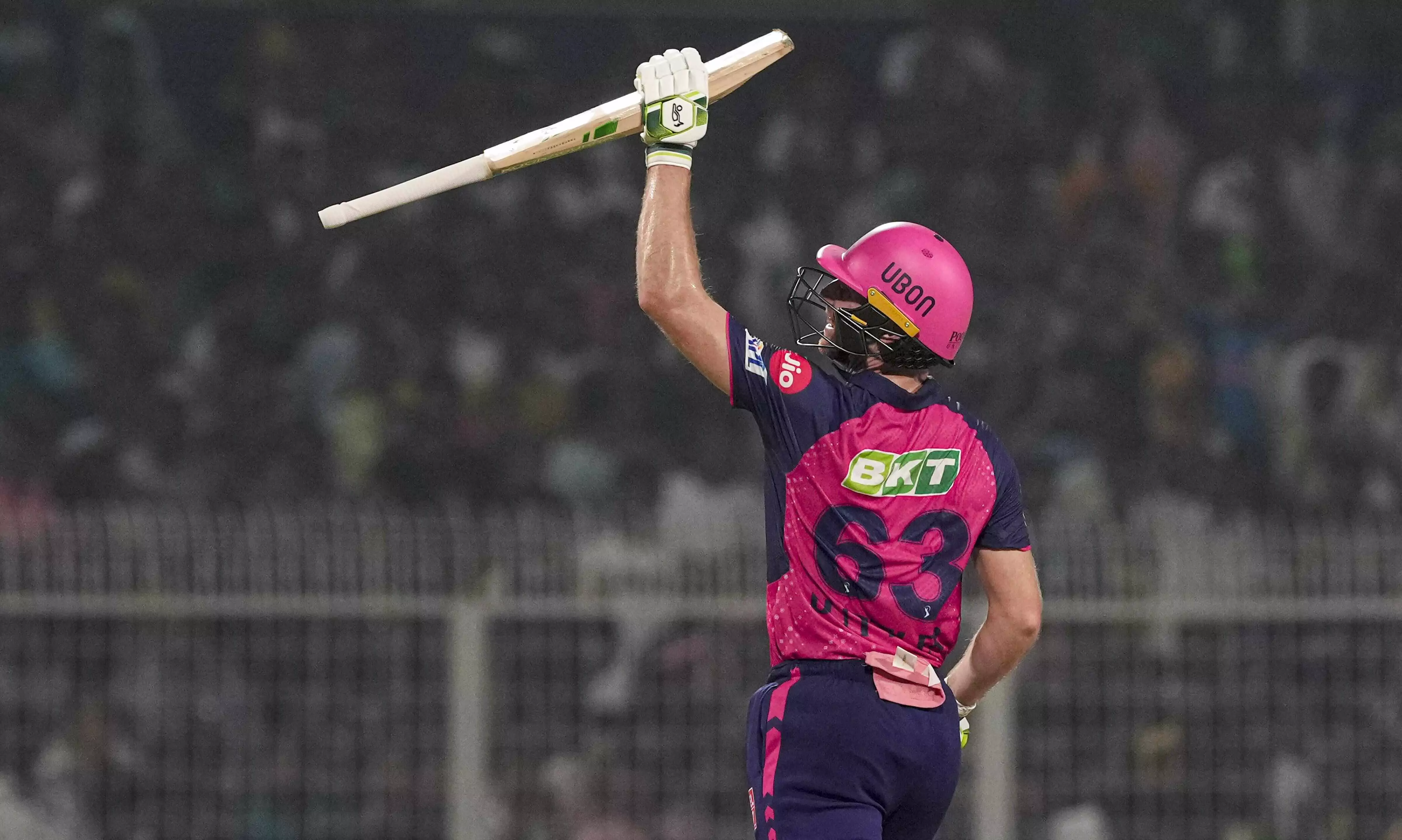 Buttler’s sensational ton helps RR pull off record chase in IPL Buttler’s sensational ton helps RR pull off record chase in IPL