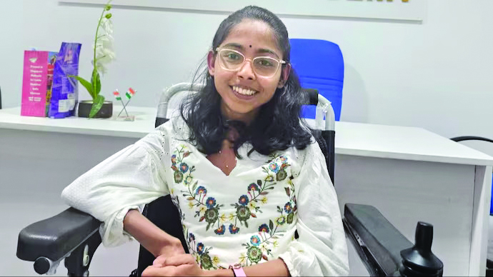 Kerala woman with cerebral palsy clears UPSC exam