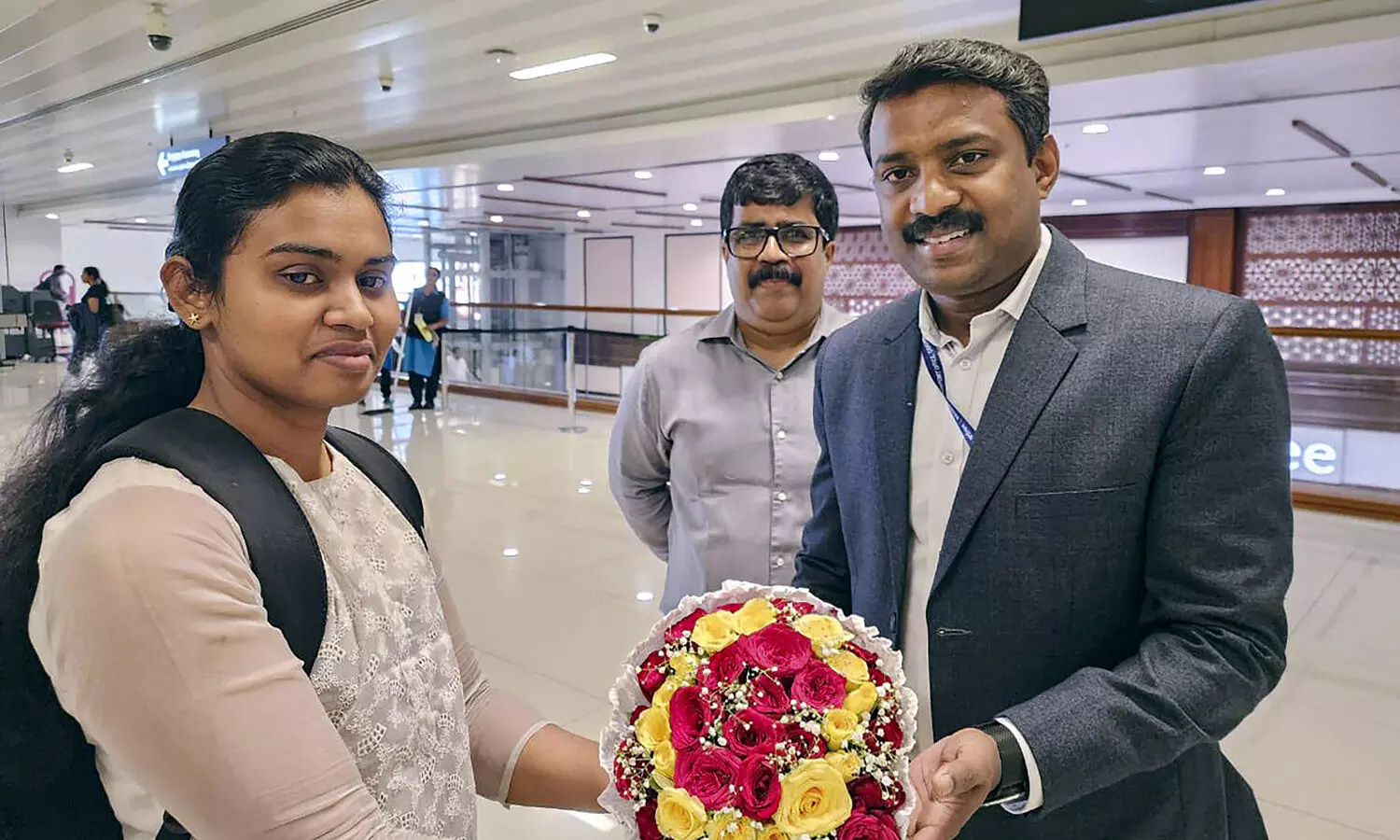 Sole woman among 17 Indians onboard seized vessel MSC Aries returns home from Iran