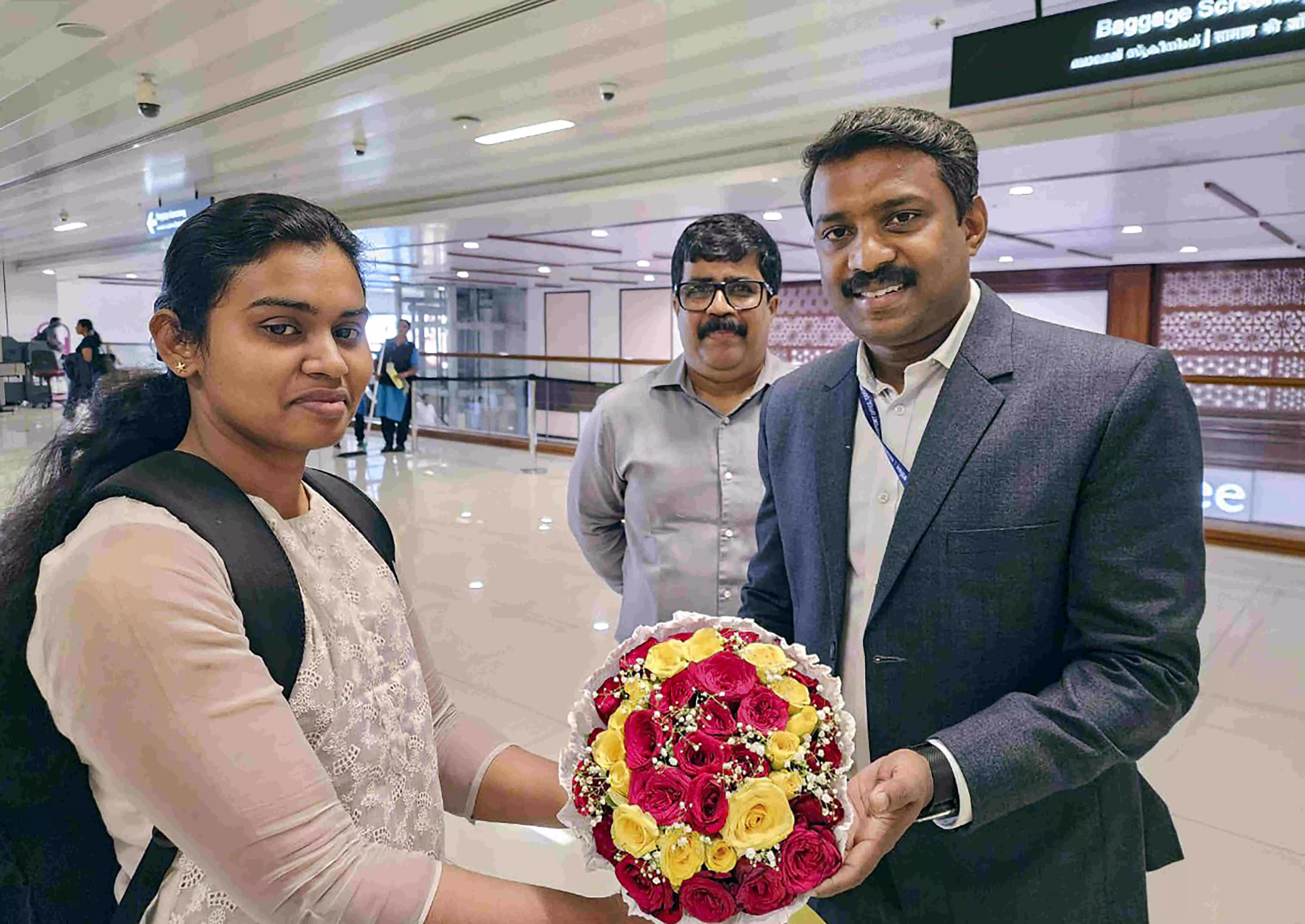 Sole woman among 17 Indians onboard seized vessel MSC Aries returns home from Iran