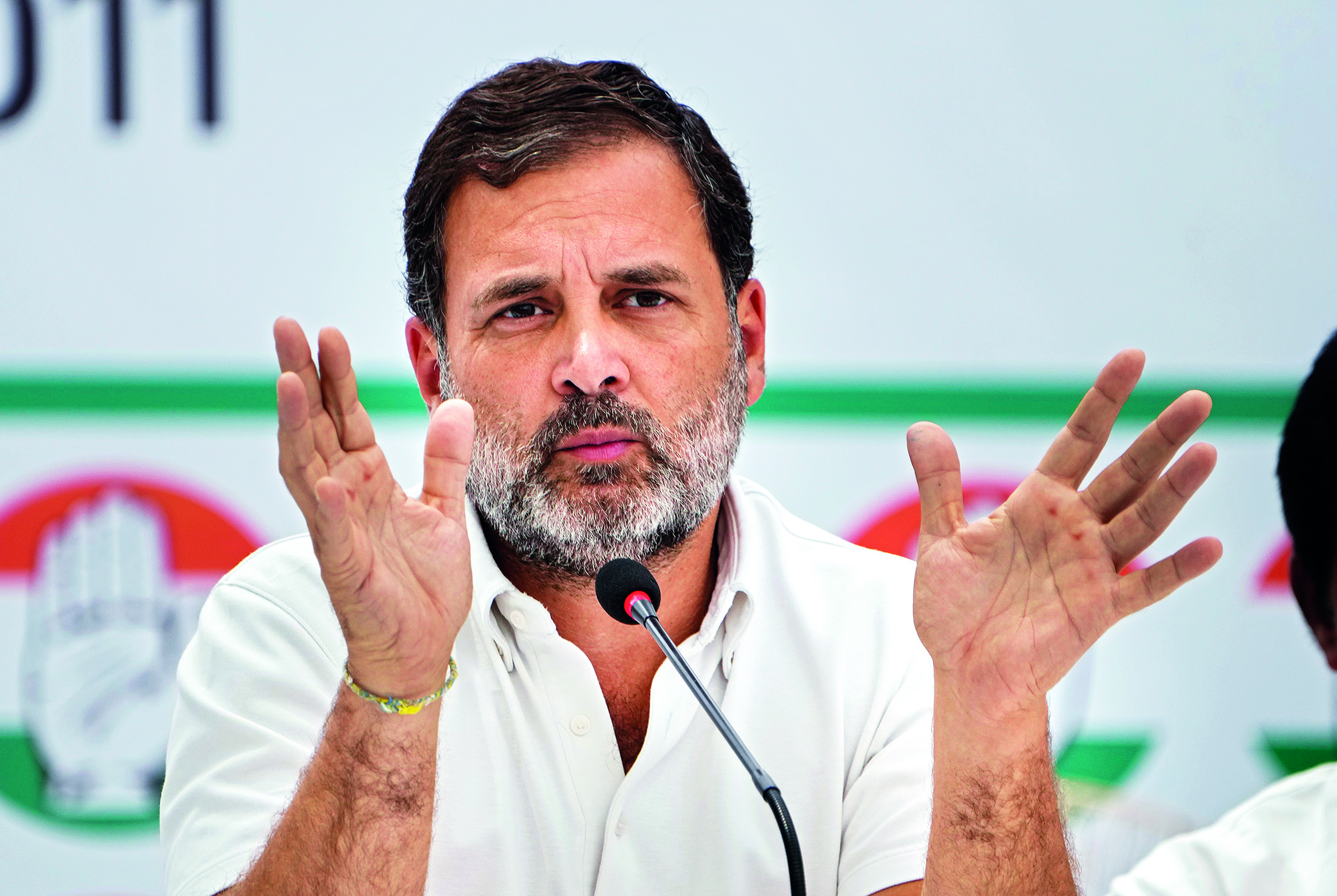 BJP creating disharmony in nation: Rahul