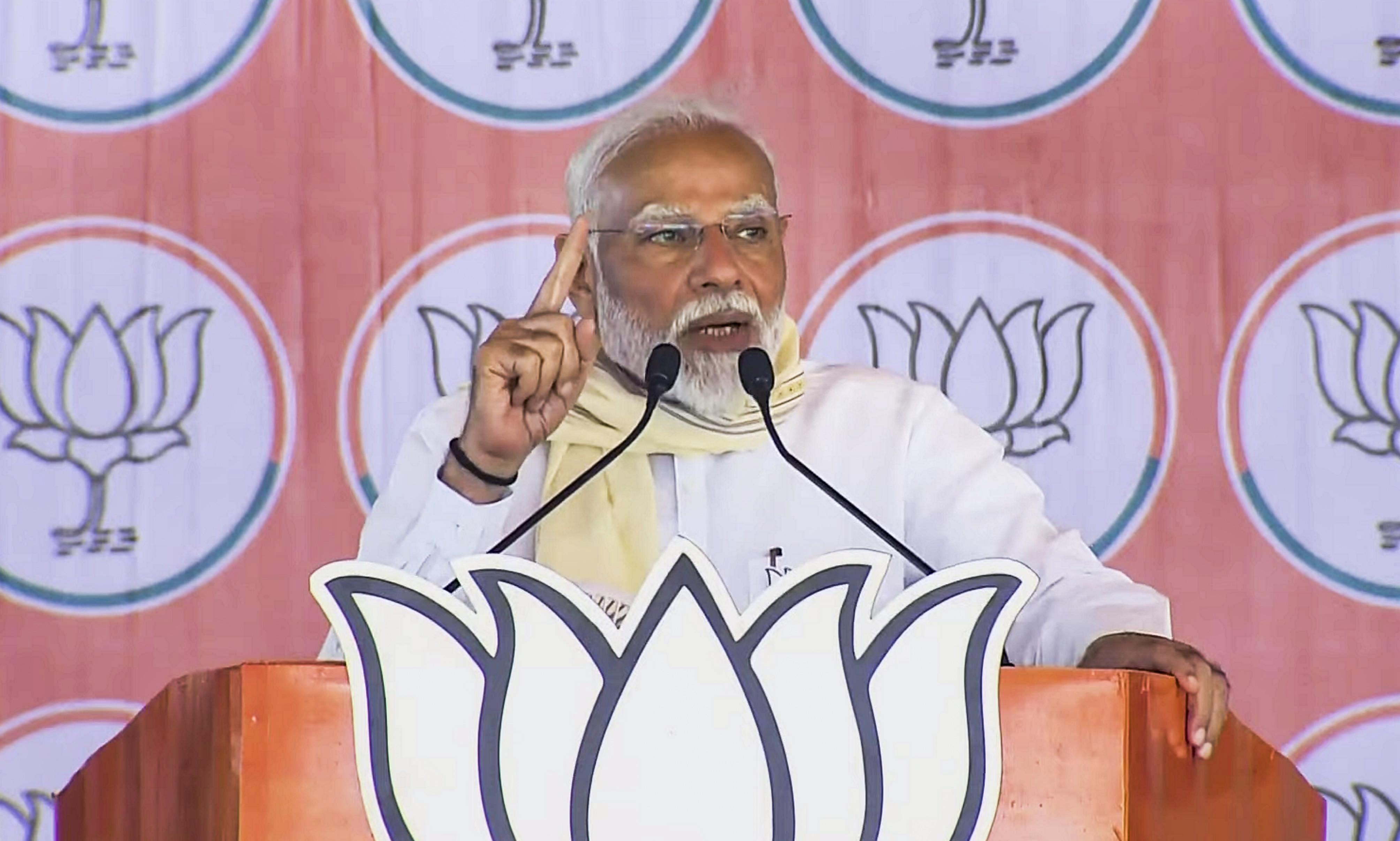 Country supplying aatank is now struggling for aata: PM Modi on Pakistan