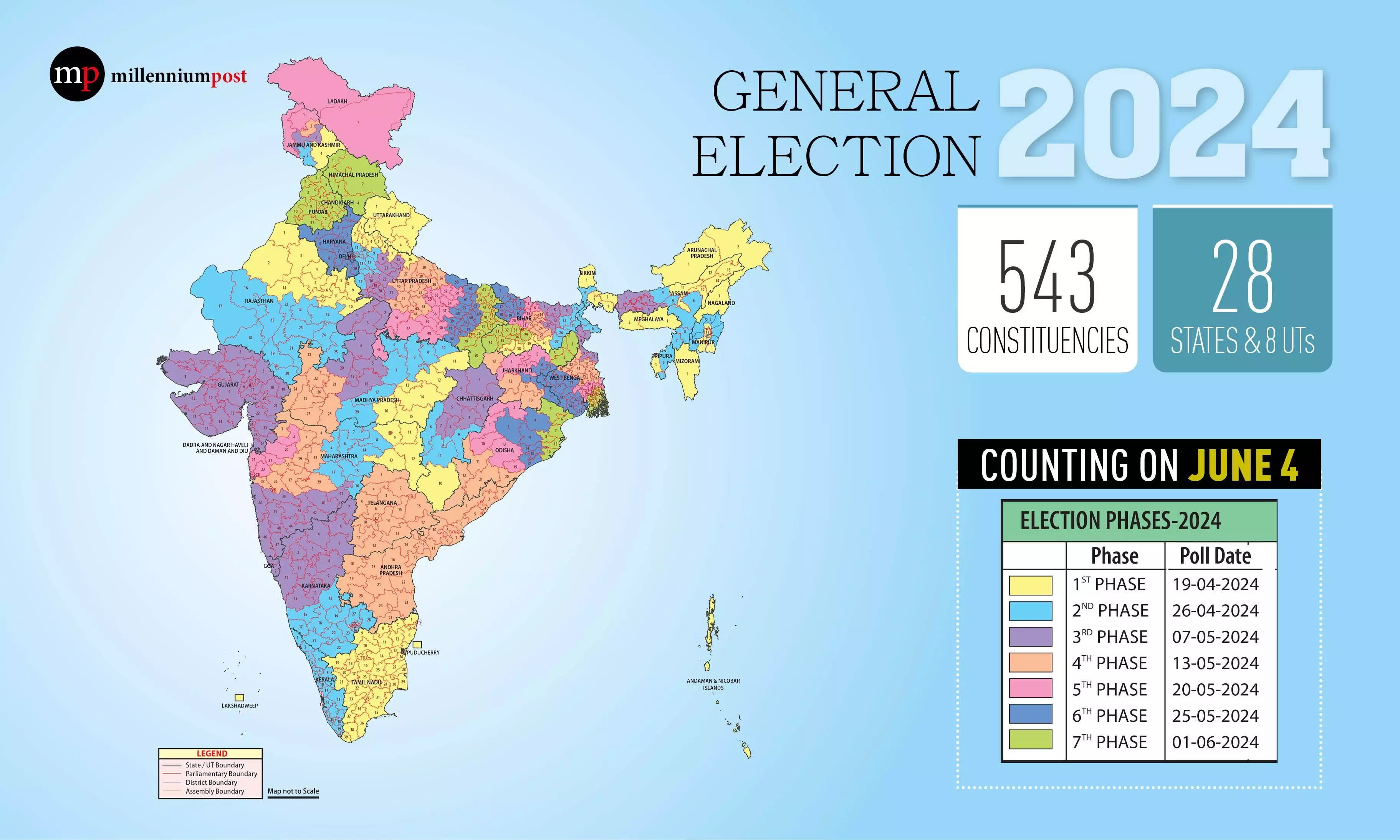 Lok Sabha 2024 Elections:   Comprehensive Breakdown of Dates
