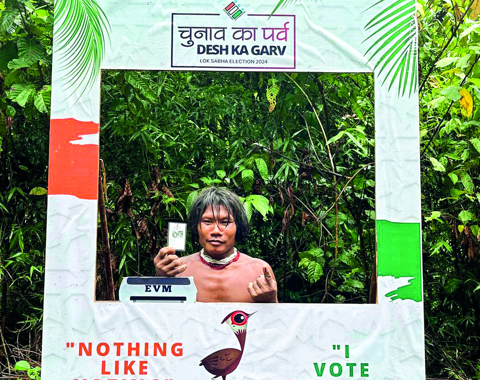 In a first, people of Andaman’s vulnerable Shompen tribe vote In a first, people of Andaman’s vulnerable Shompen tribe vote