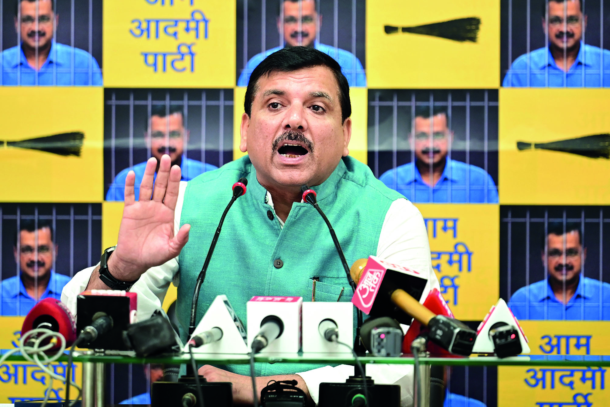 CM not being given insulin in jail, ED lying on his diet chart, says AAP