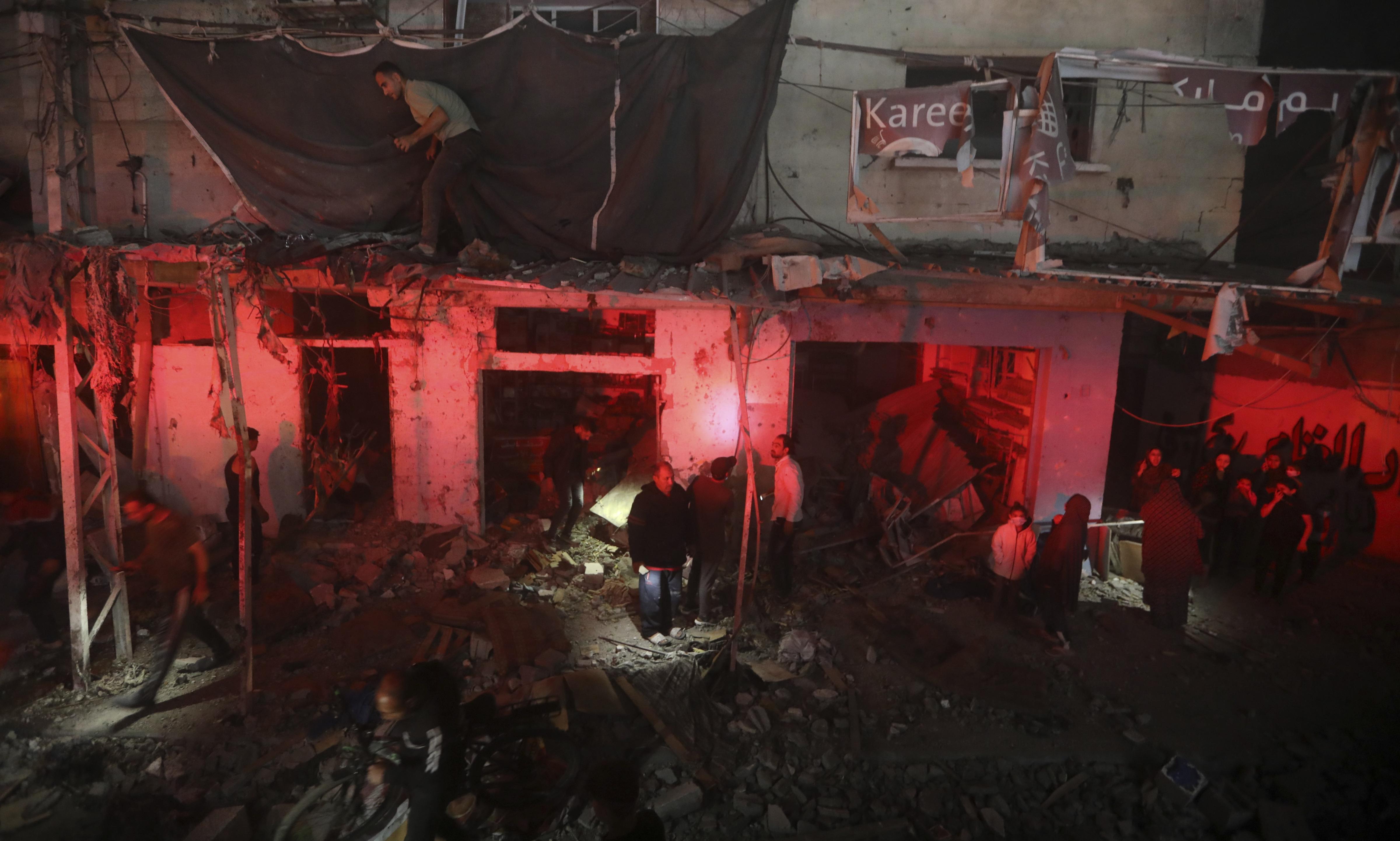 Israeli airstrike in southern Gaza’s Rafah kills at least 9 Palestinians