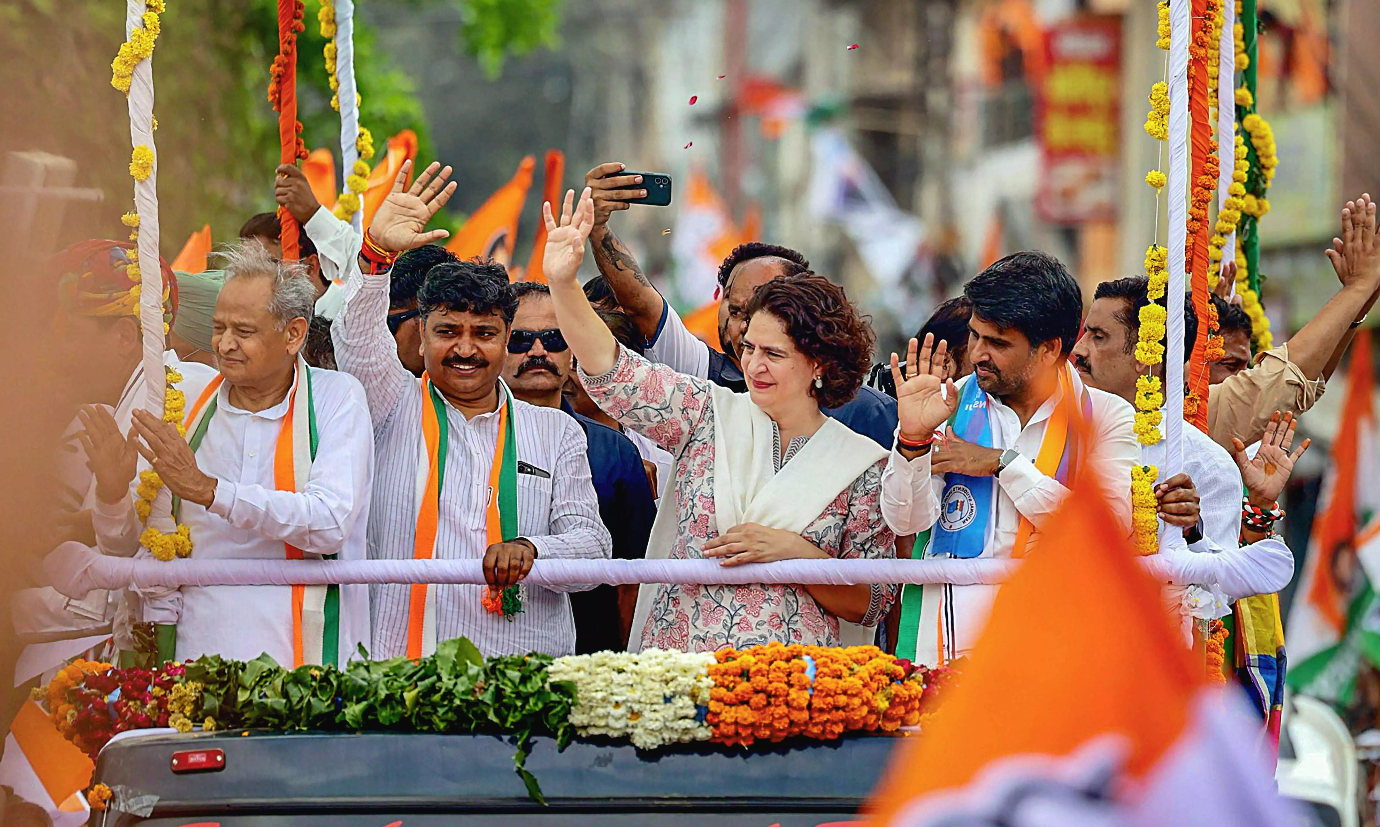 Centre enacting laws bypassing democratic process: Priyanka Gandhi